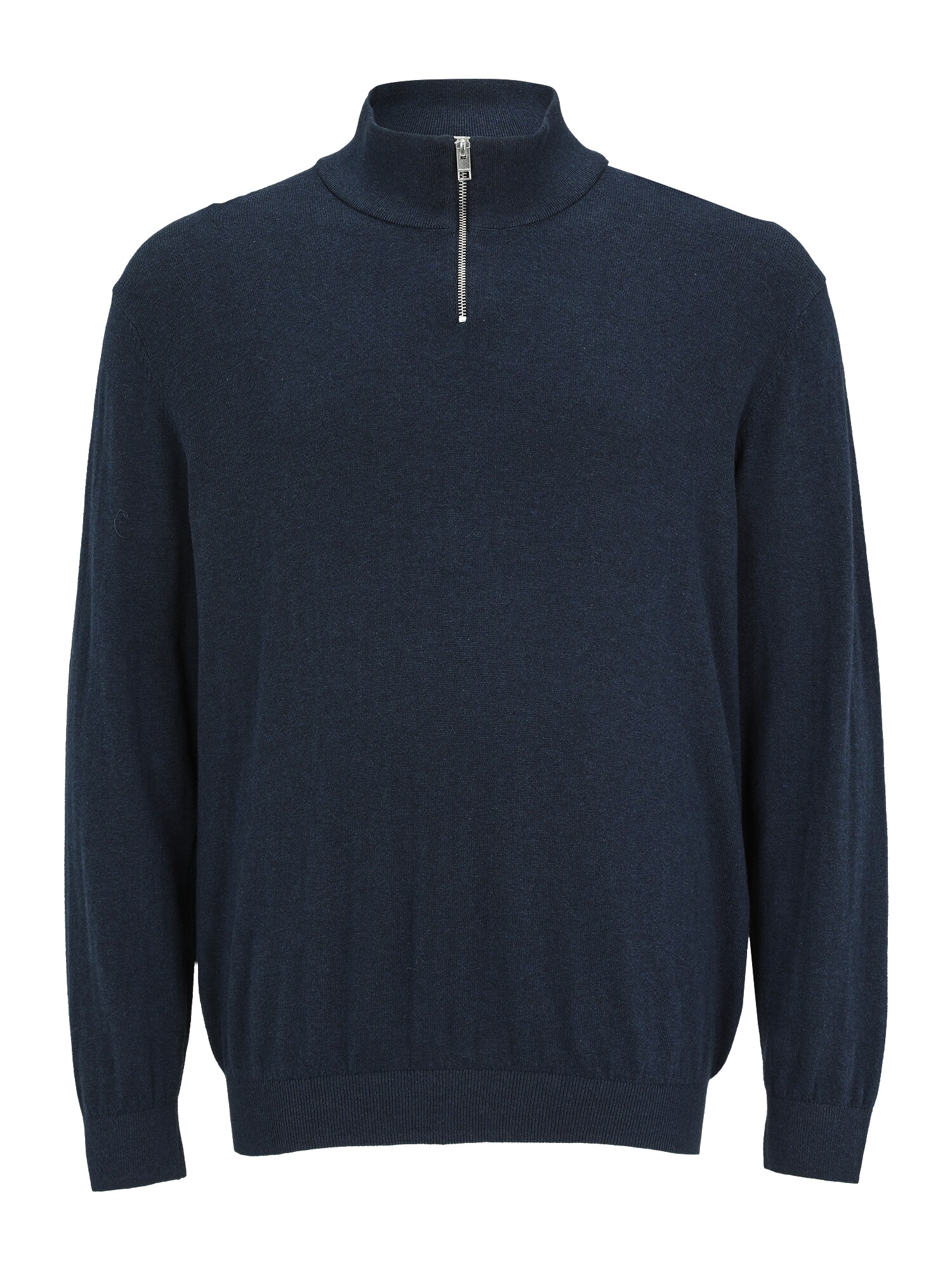 Jack & Jones Plus Pulover JJEEMIL  bleumarin
