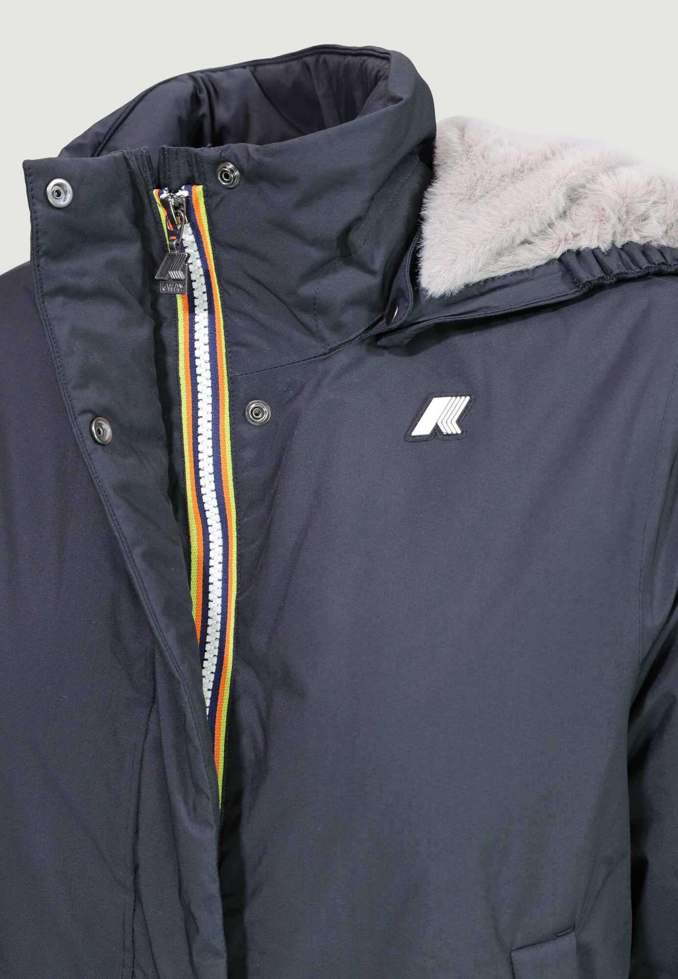 K-Way Chaqueta de invierno 'MARLETTE'  gris oscuro – imagen 3