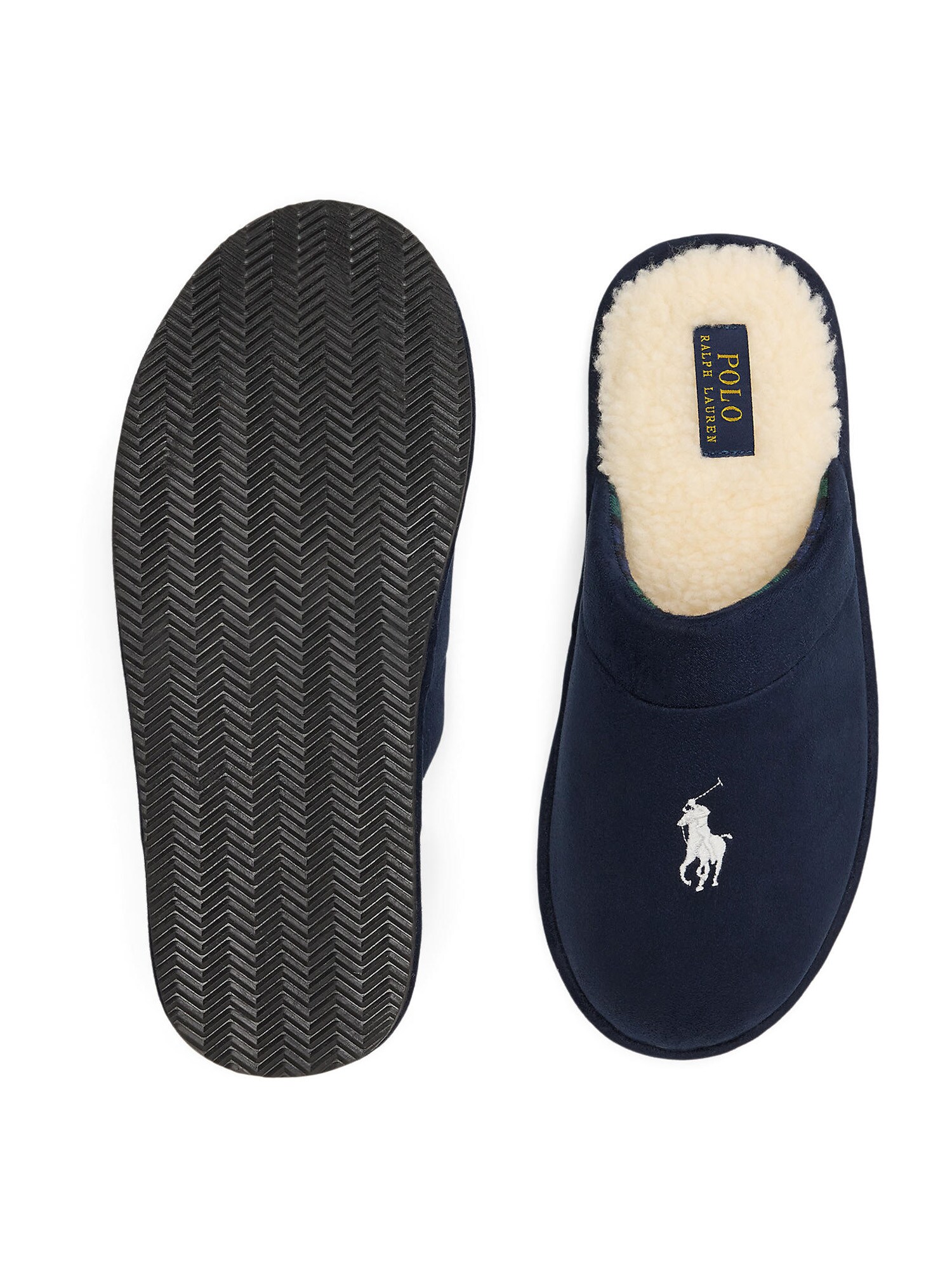 Polo Ralph Lauren Zapatillas de casa 'KLARENCE'  navy / blanco – imagen 4