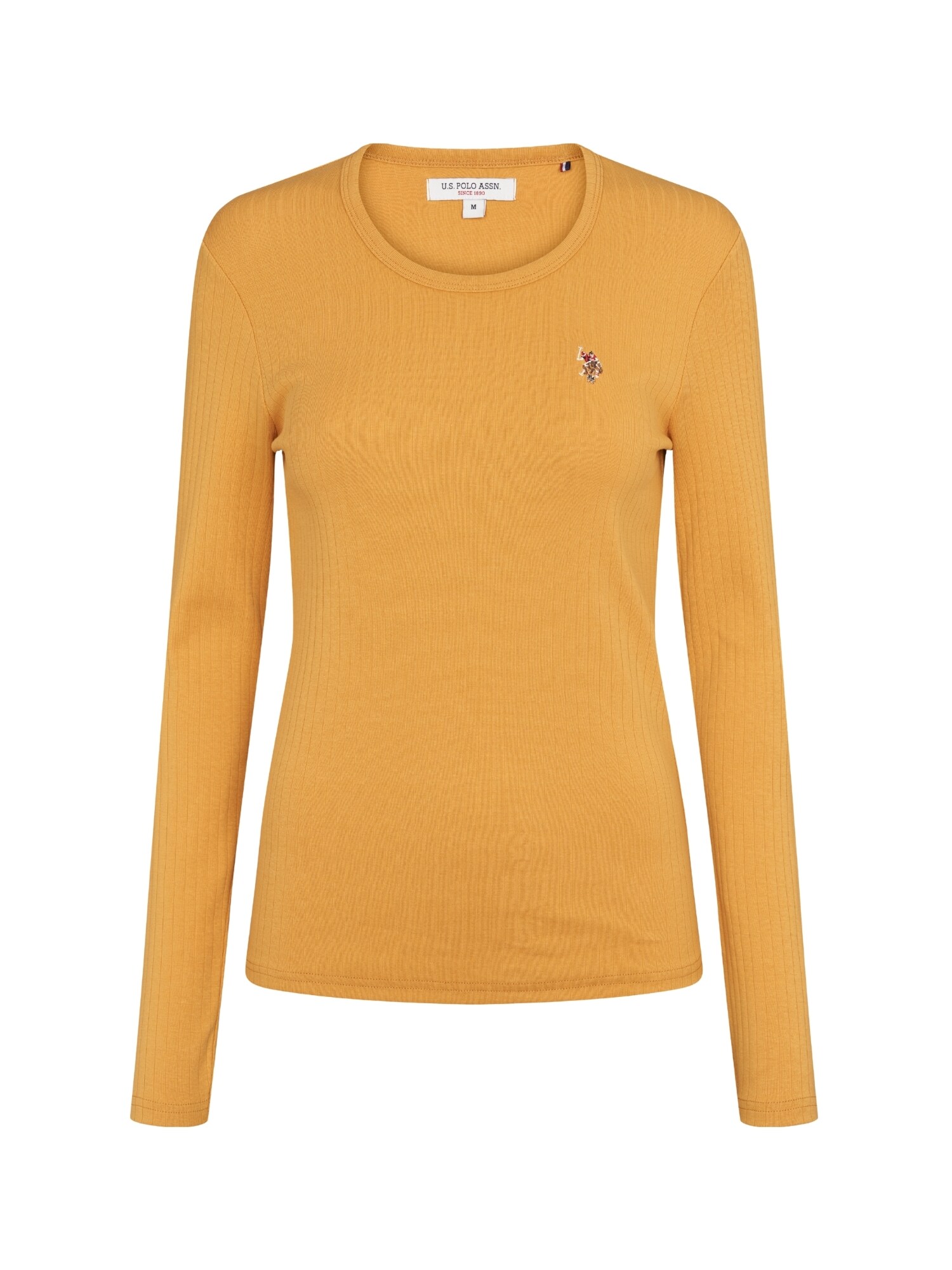 U.S. POLO ASSN. Top galben curry