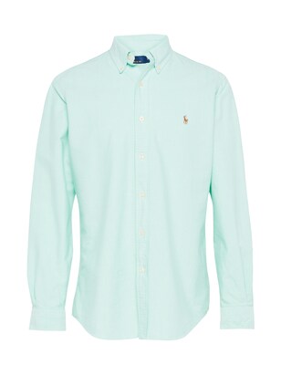 Polo Ralph Lauren Overhemd Karamel / Mintgroen