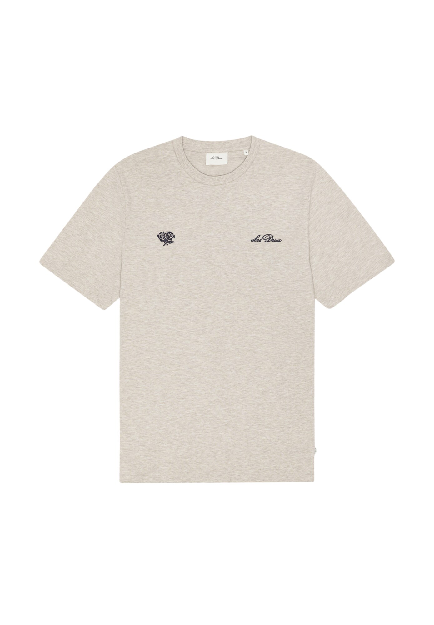 Les Deux Camiseta  beige / navy