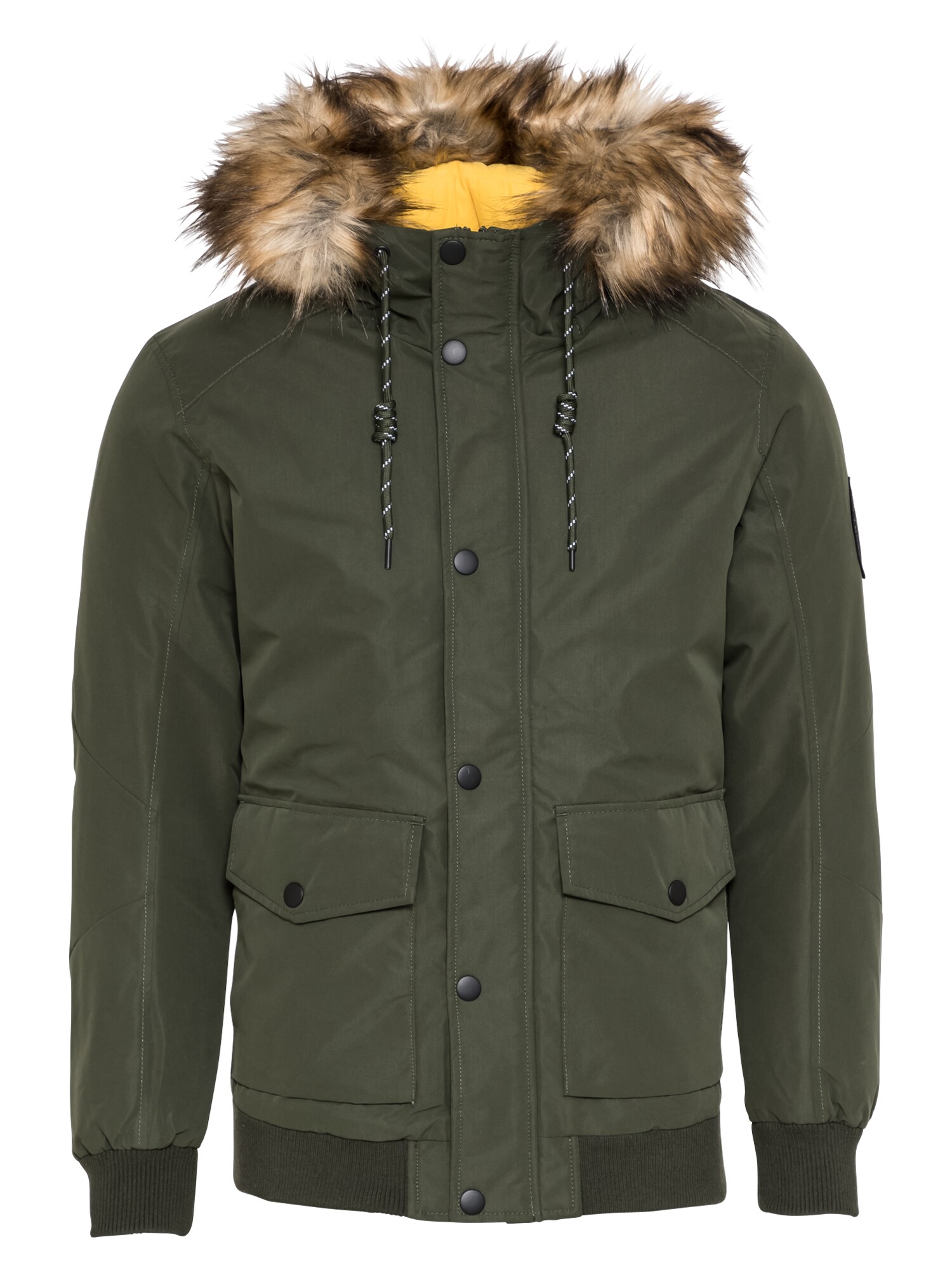 JACK & JONES Žieminė striukė 'SKY'  tamsiai žalia