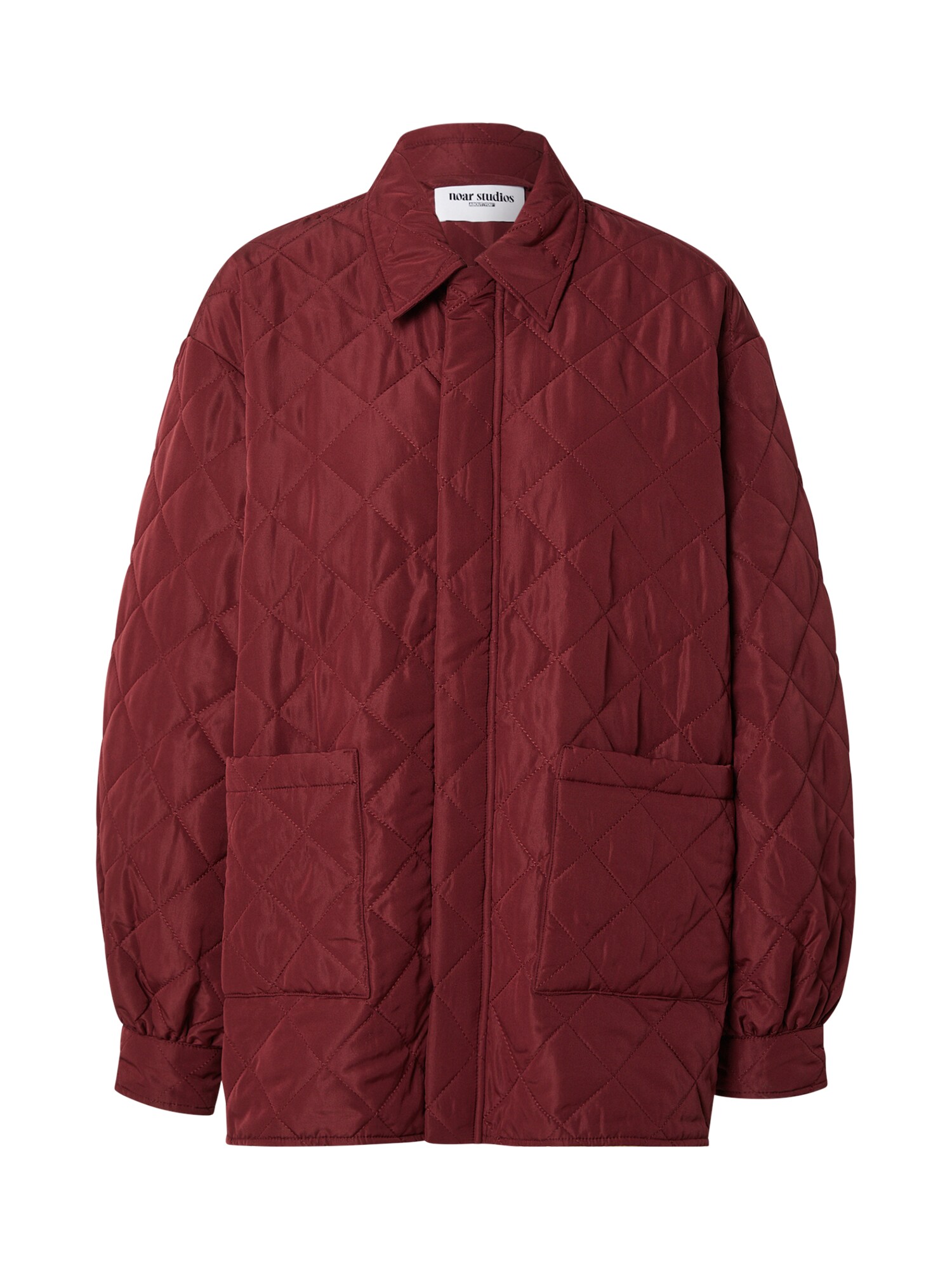 noar studios Geacă de primăvară-toamnă QUILTED JACKET  roșu