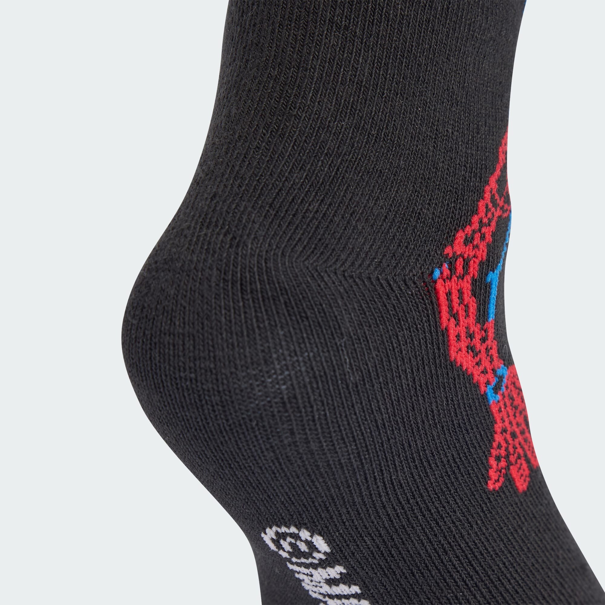 ADIDAS SPORTSWEAR Calcetines deportivos 'Adidas x Marvel Spider-Man' azul oscuro / rojo / negro / blanco – imagen 3