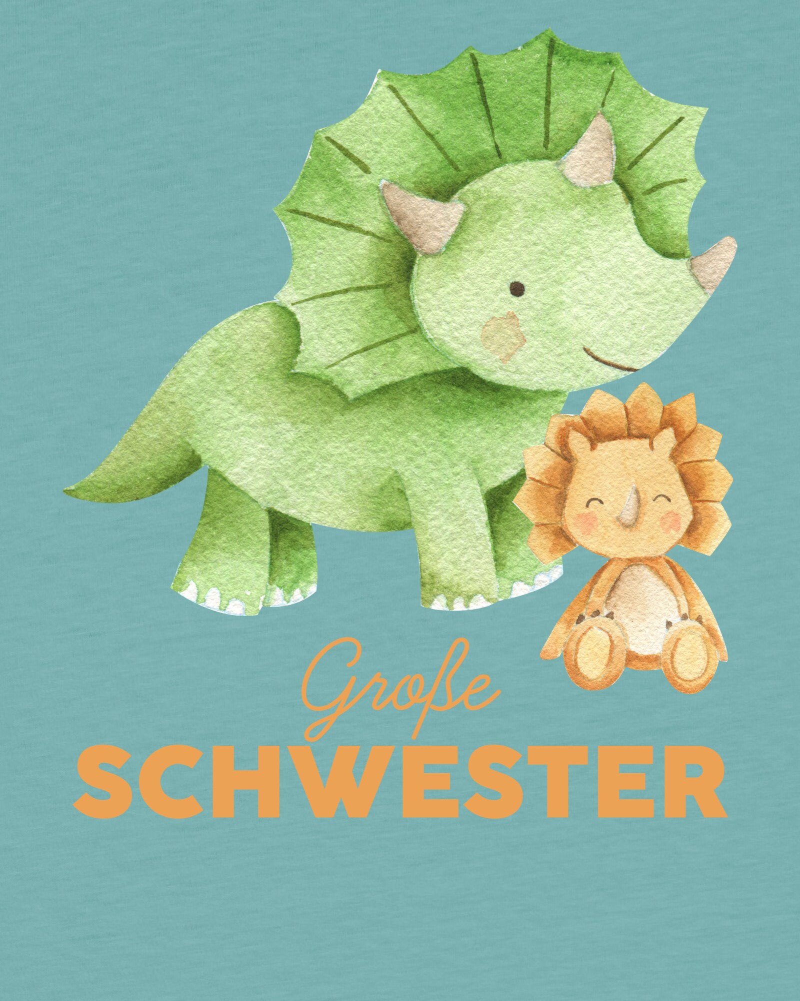 Thumbnail - T-Shirt 'Dinosaurier 07 Große Schwester'