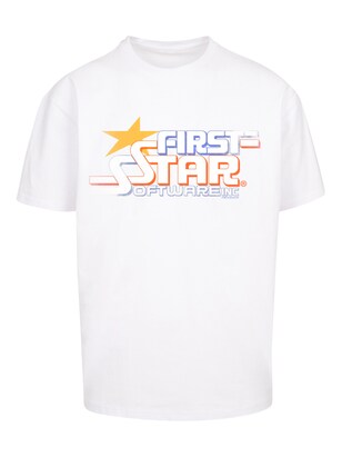 F4NT4STIC Shirt ‘FIRSTSTAR’ Blauw / Geel / Oranje / Wit