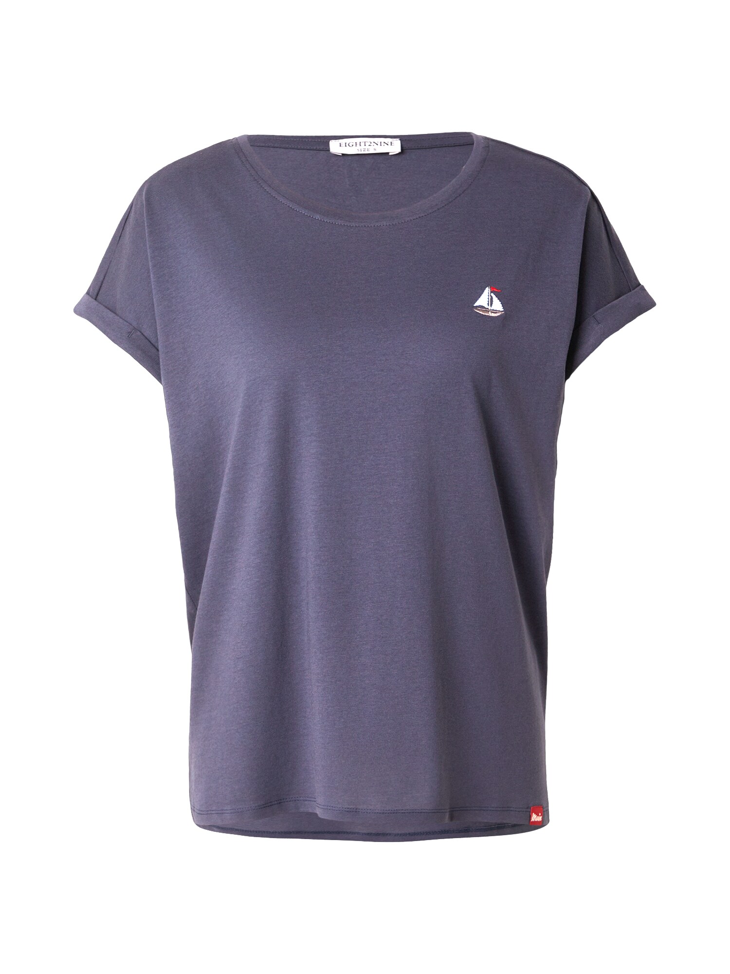 Eight2Nine Tricou albastru închis / alb