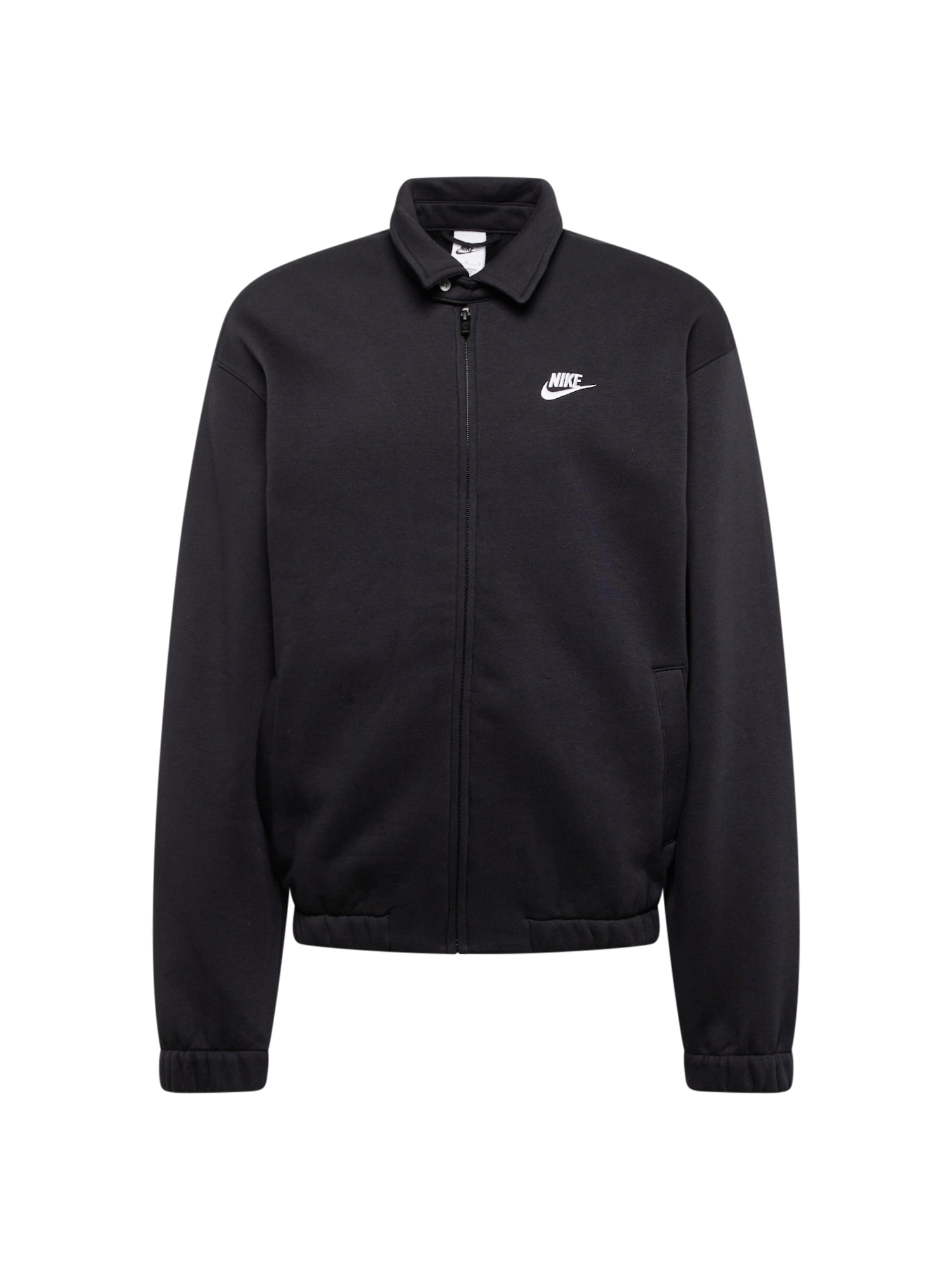 Nike Sportswear Суичъри с качулка 'HARRINGTON'  черно / бяло