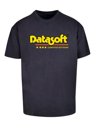 F4NT4STIC Shirt ‘DATASOFT’ Geel / Grijs / Oranje