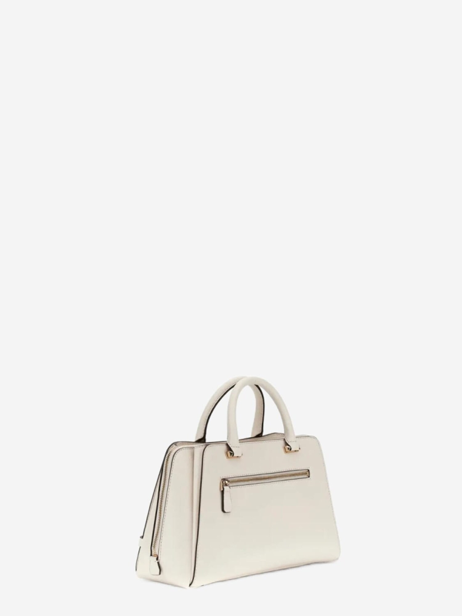 GUESS Bolso de mano 'Bramina Small Satche'  blanco – imagen 7