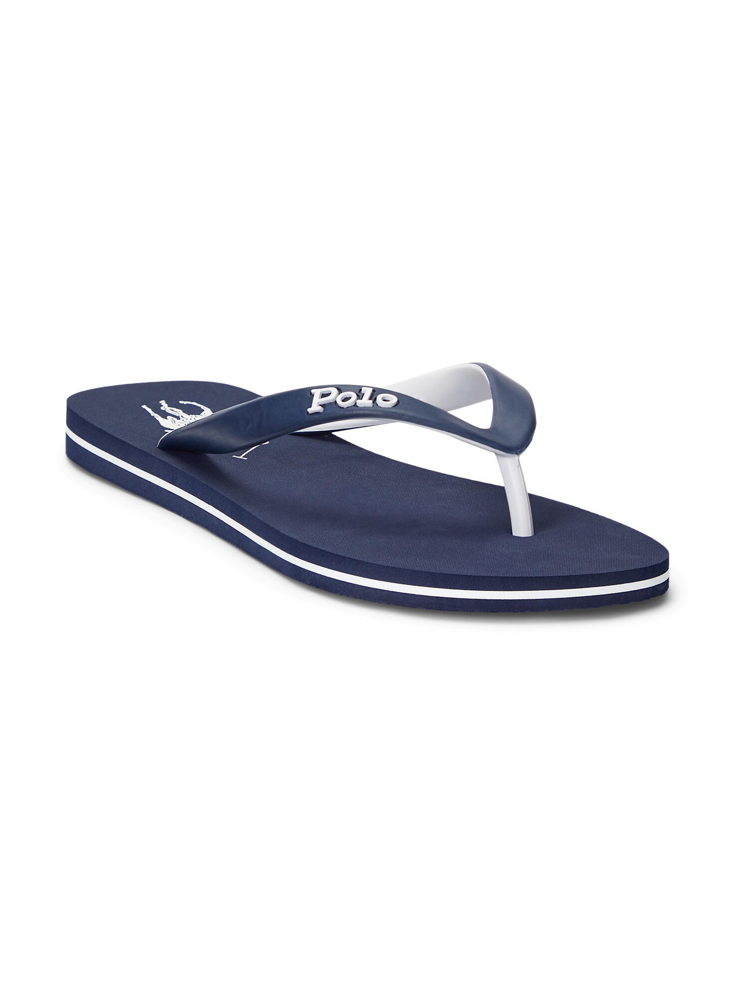 Polo Ralph Lauren Flip-flops  bleumarin / alb