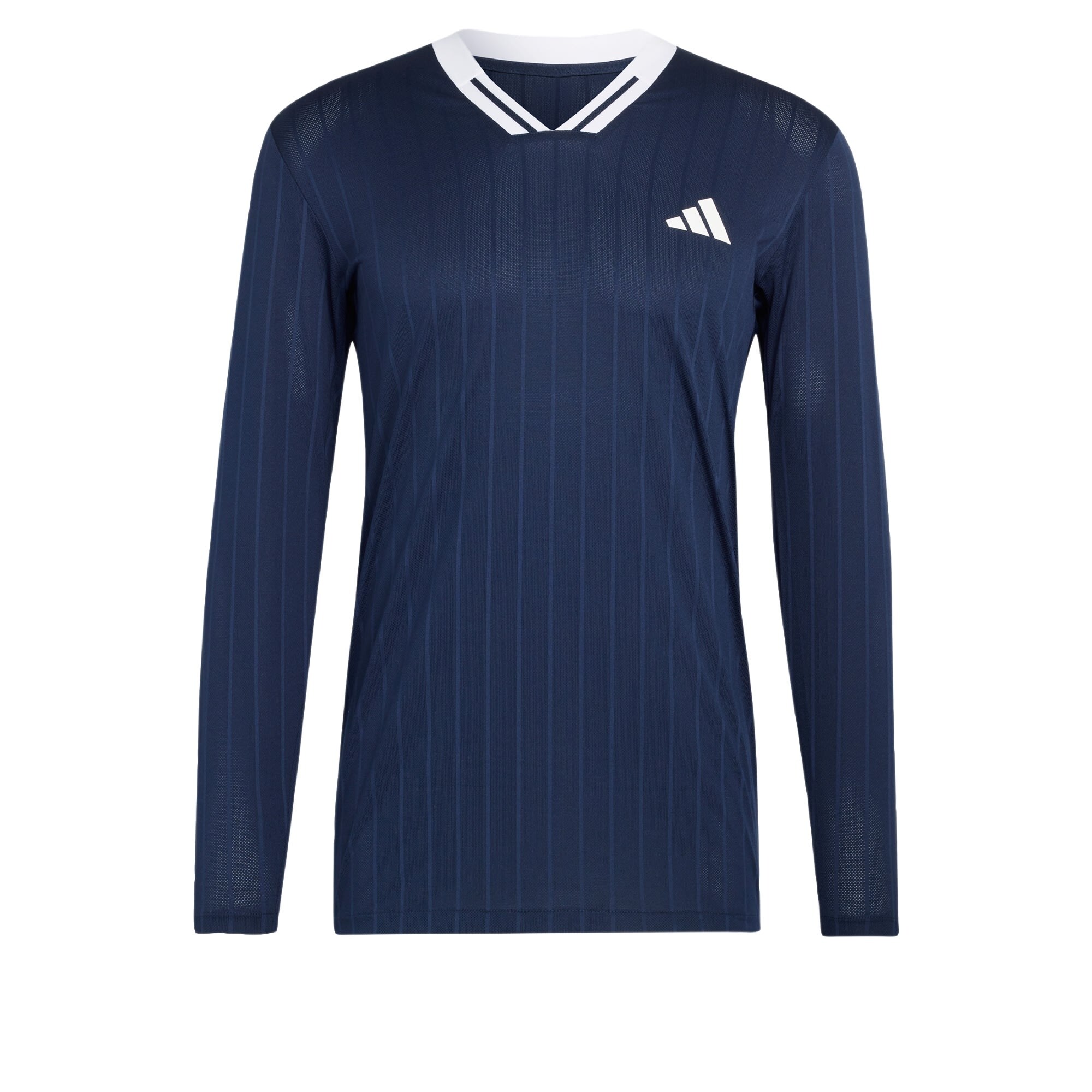 ADIDAS PERFORMANCE Tehnička sportska majica 'TENNIS CLIMACOOL LONG SLEEVE' mornarsko plava / bijela