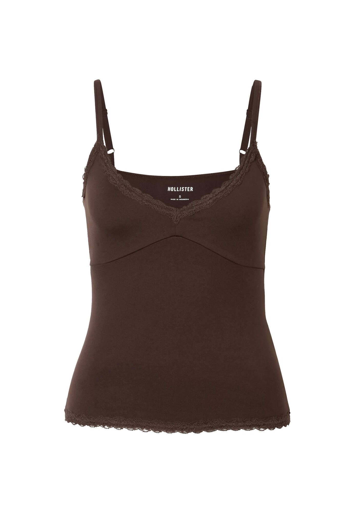 HOLLISTER Top smeđa