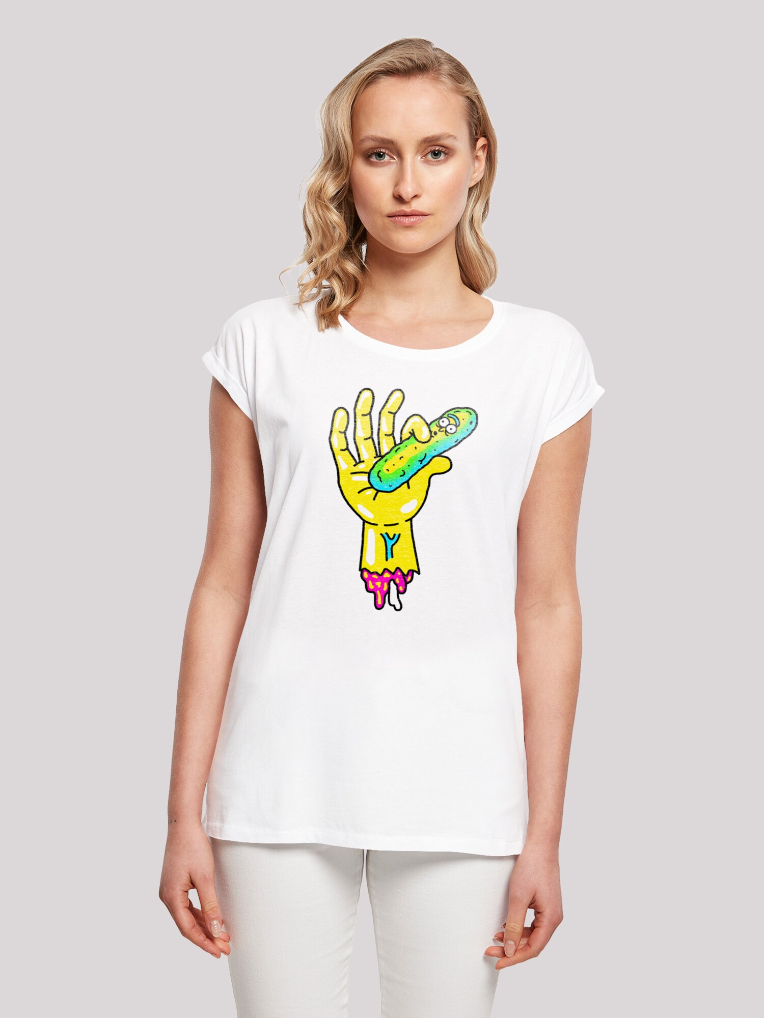 Thumbnail - T-Shirt 'Rick and Morty Pickle Hand'