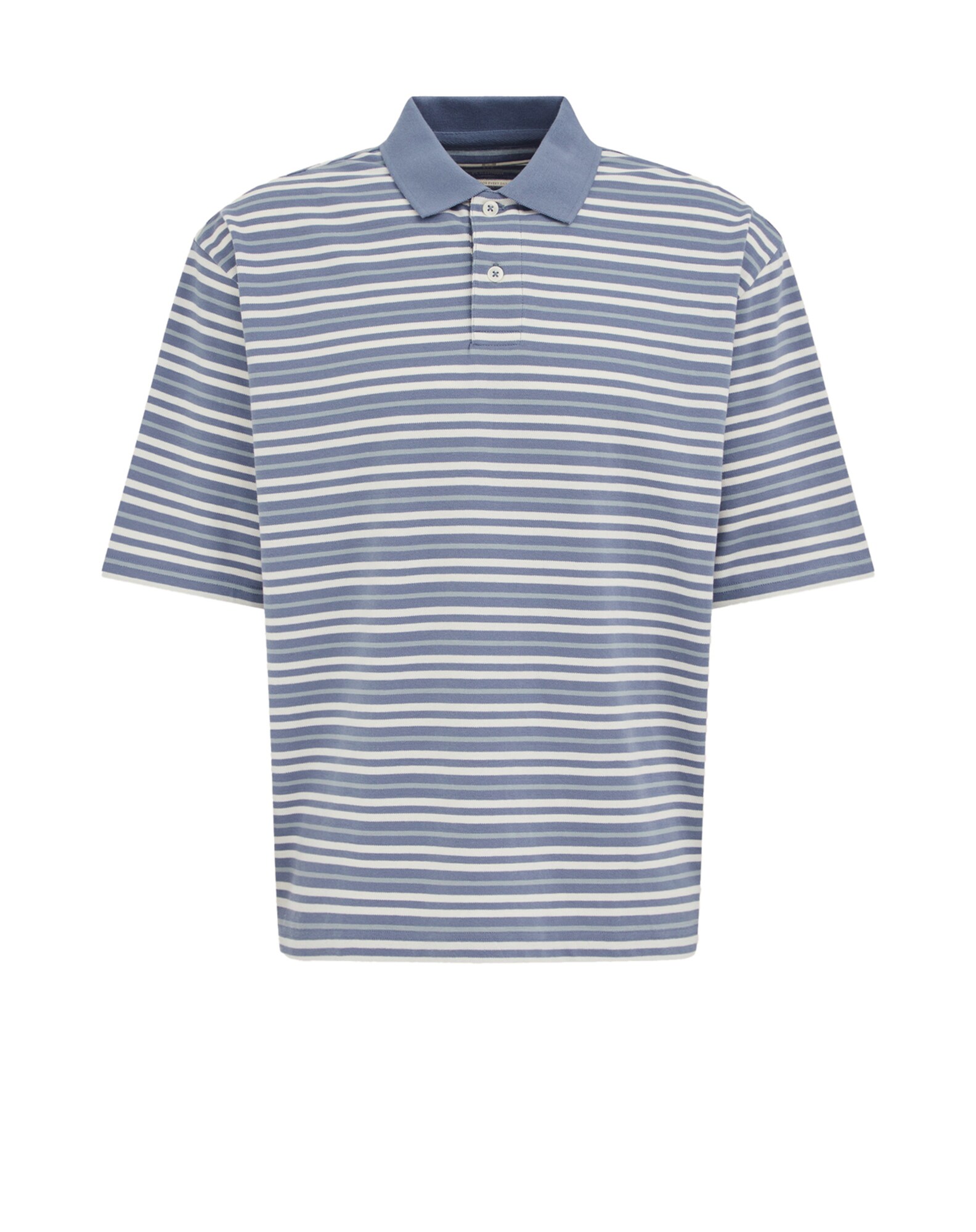 WE Fashion Tricou  albastru deschis / gri / alb