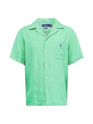 Polo Ralph Lauren Overhemd ‘CLADY’ Blauw / Lichtgroen