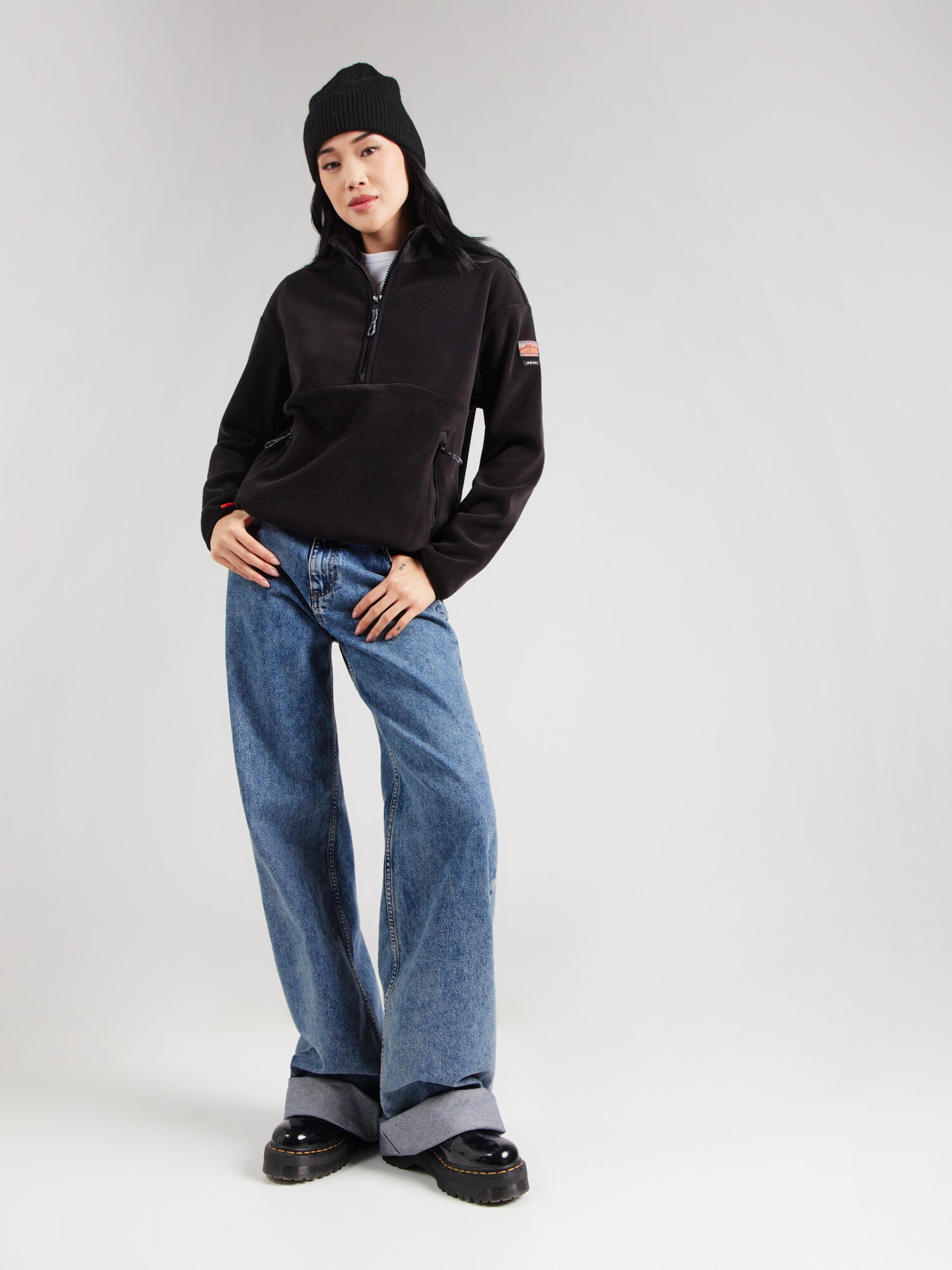 Superdry & Co Sveter čierna (obrázok 3)