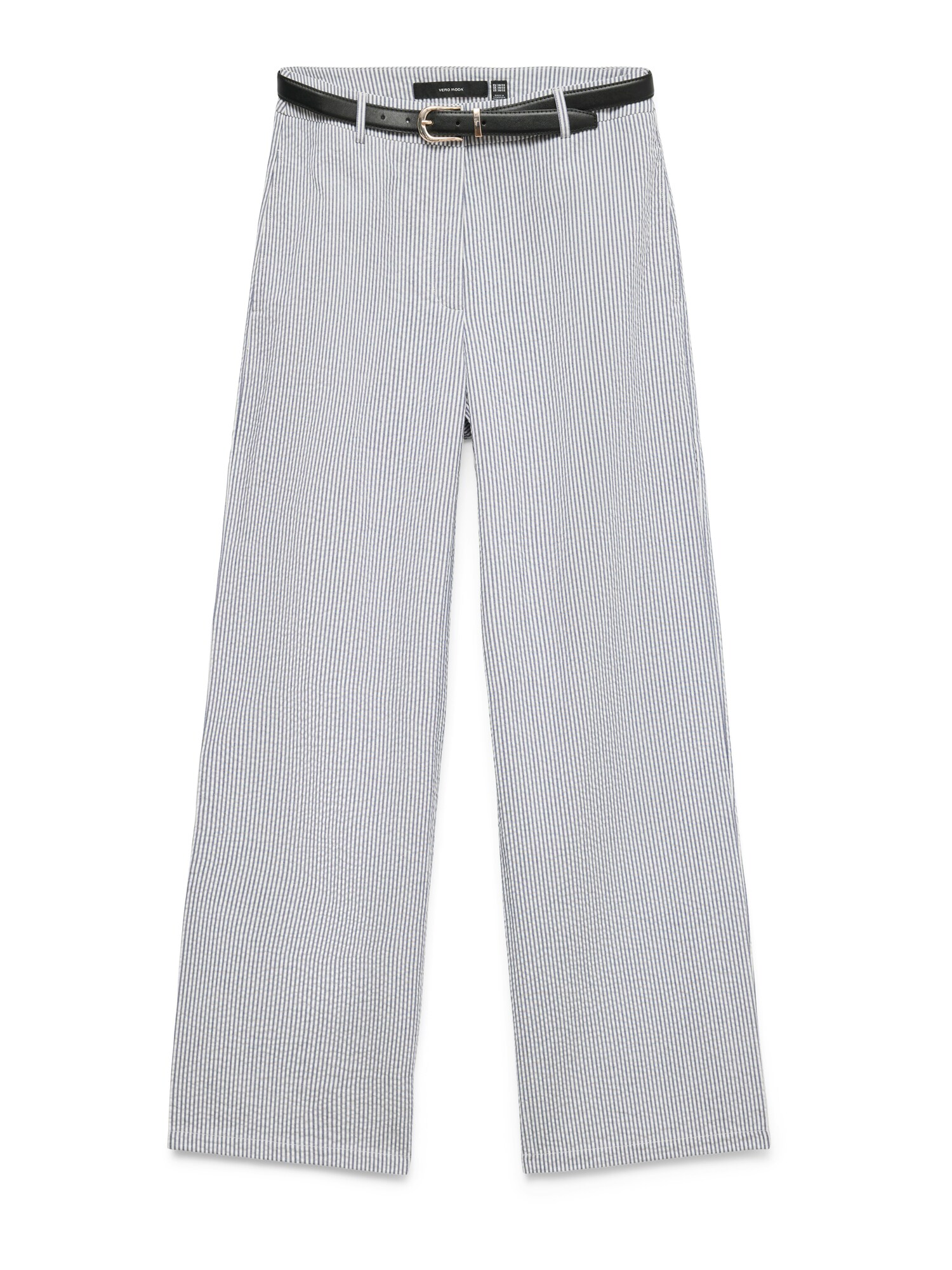 VERO MODA Hlače  plava / bijela