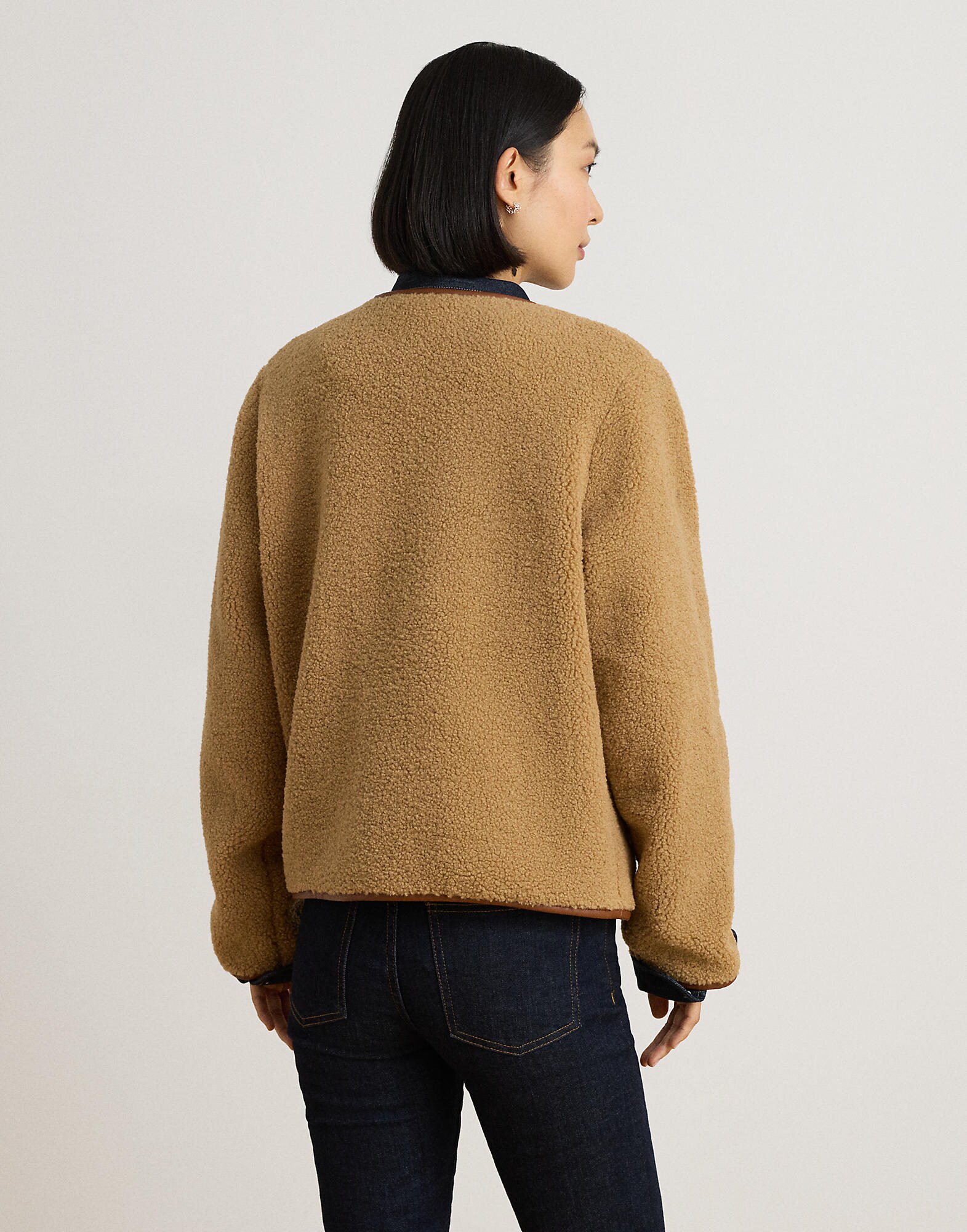 Lauren Ralph Lauren Chaqueta de entretiempo camelo / marrón – imagen 3