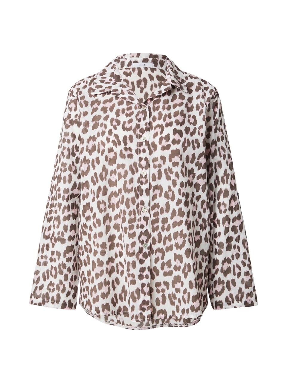 Blus 'Mo44ria' choklad / gammalrosa