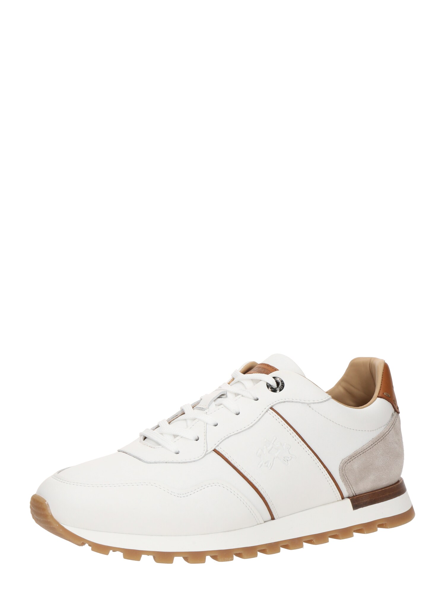 La Martina Zapatillas deportivas bajas  marrón / blanco