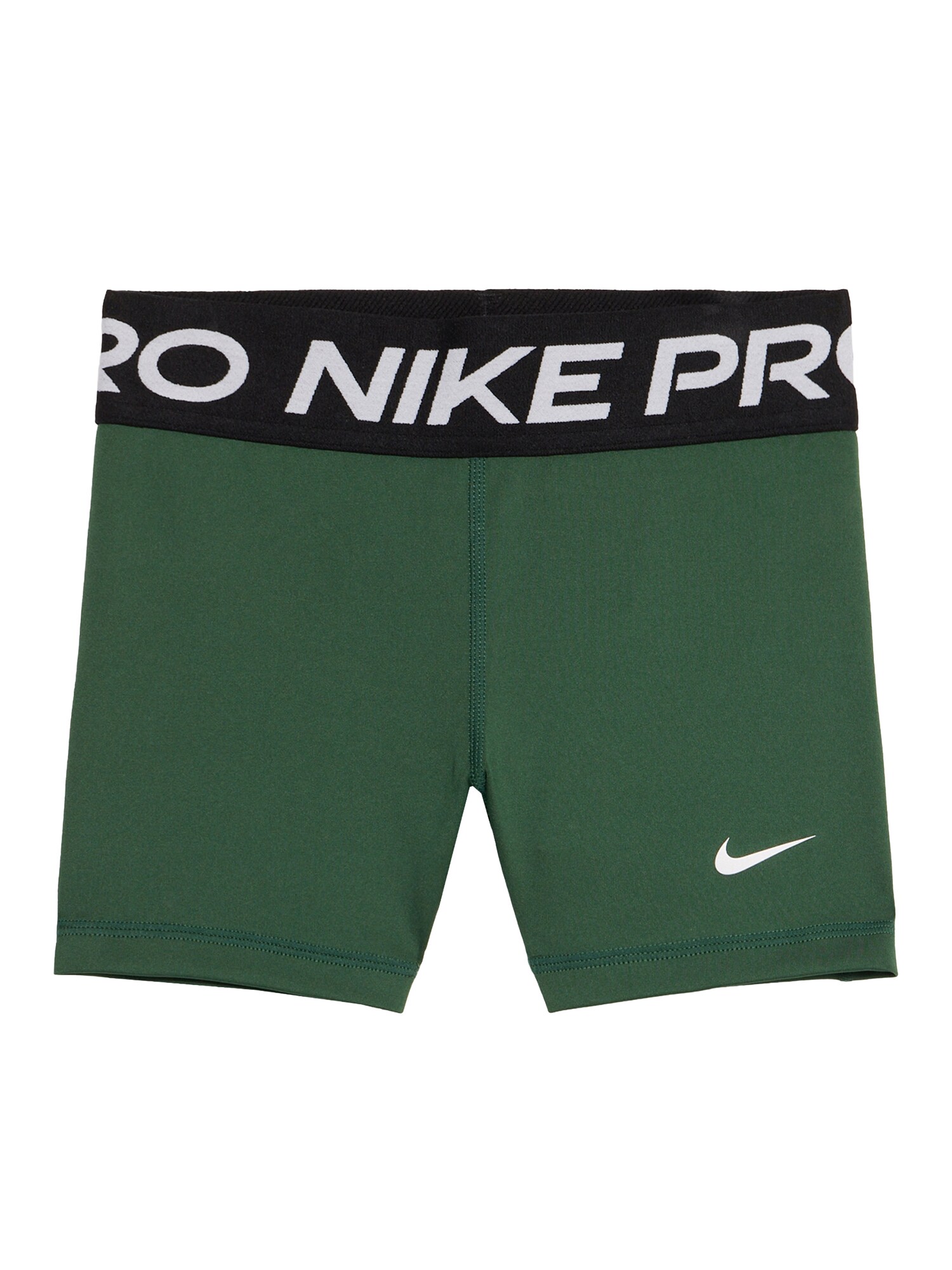 NIKE Pantaloni sport Pro  verde / negru / alb