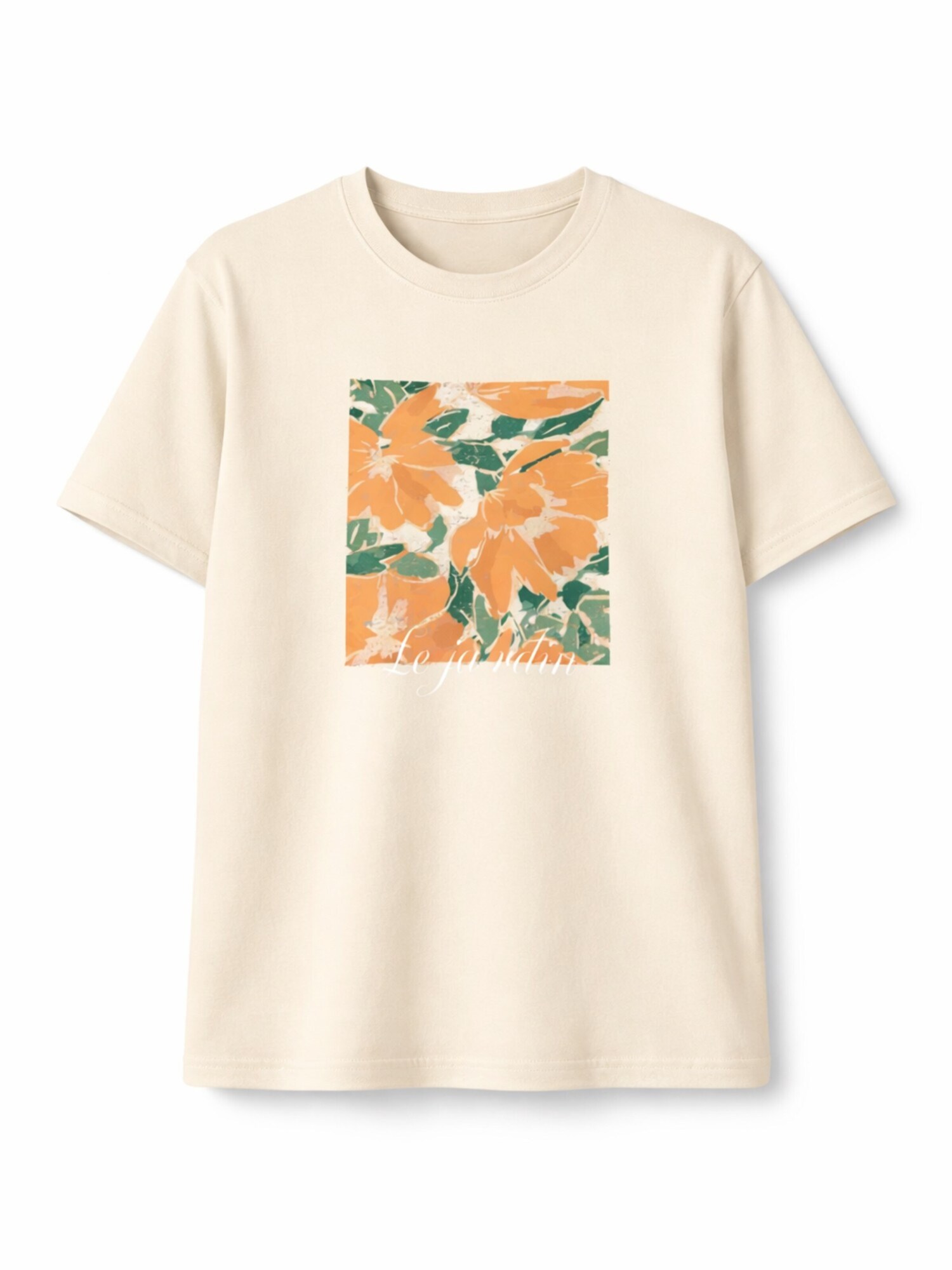 LEAFLETIC Camiseta 'Leafletic Women’s Short Sleeve T-Shirt' beige