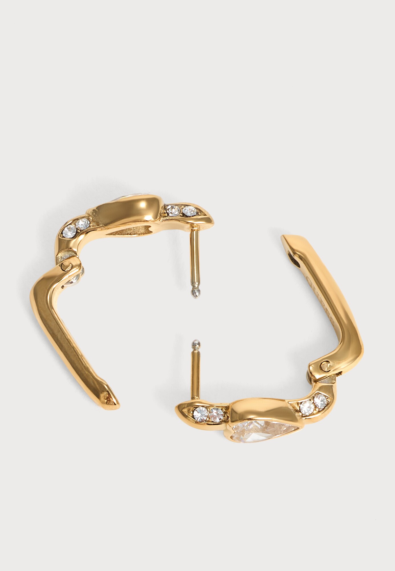 GUESS Pendientes 'CRYSTAL LOVE' oro / transparente – imagen 6