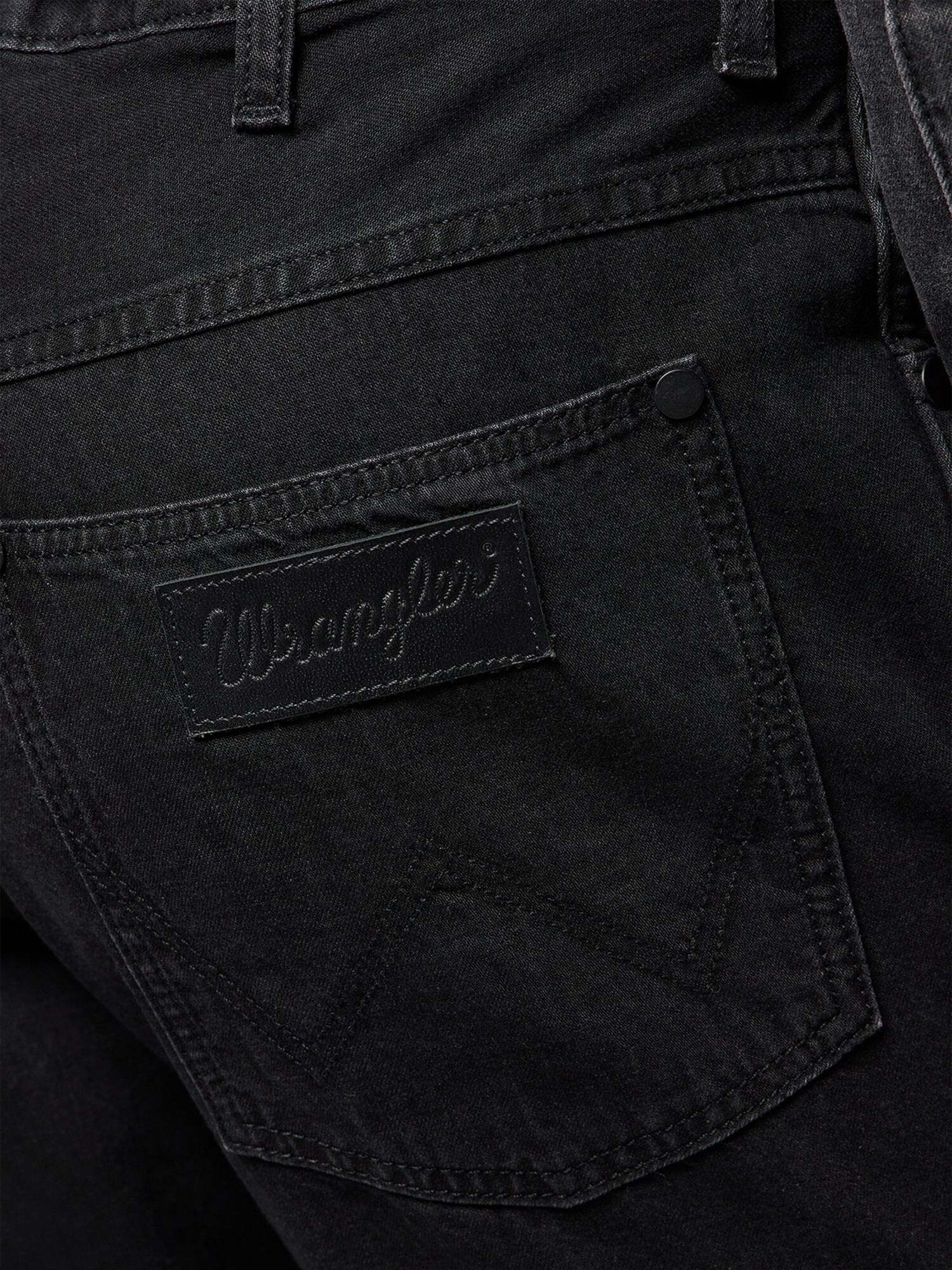 WRANGLER Vaquero 'RIVER Light & Soft Denim'  negro denim – imagen 4