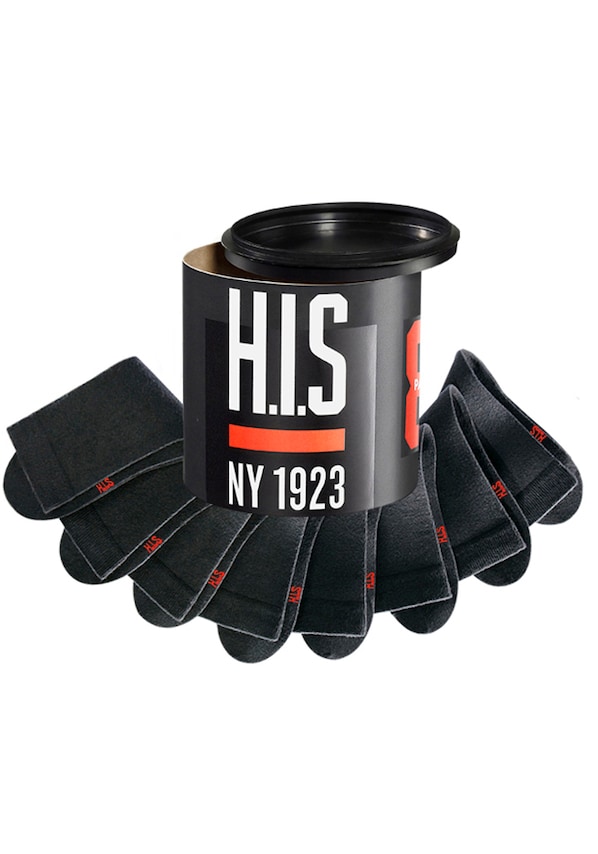 H.I.S, Ponožky, Čierna, Obrázok 1 z 2