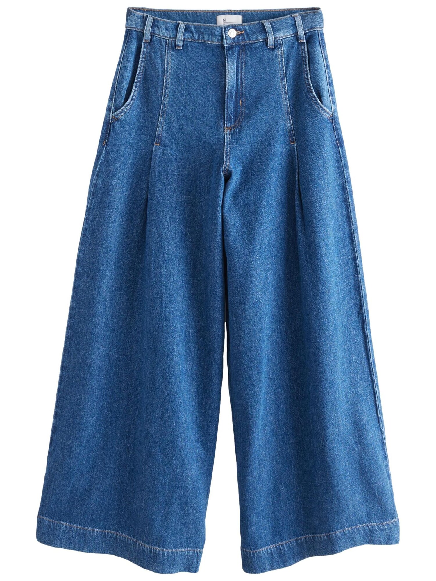 Next Jeans Palazzo  albastru denim