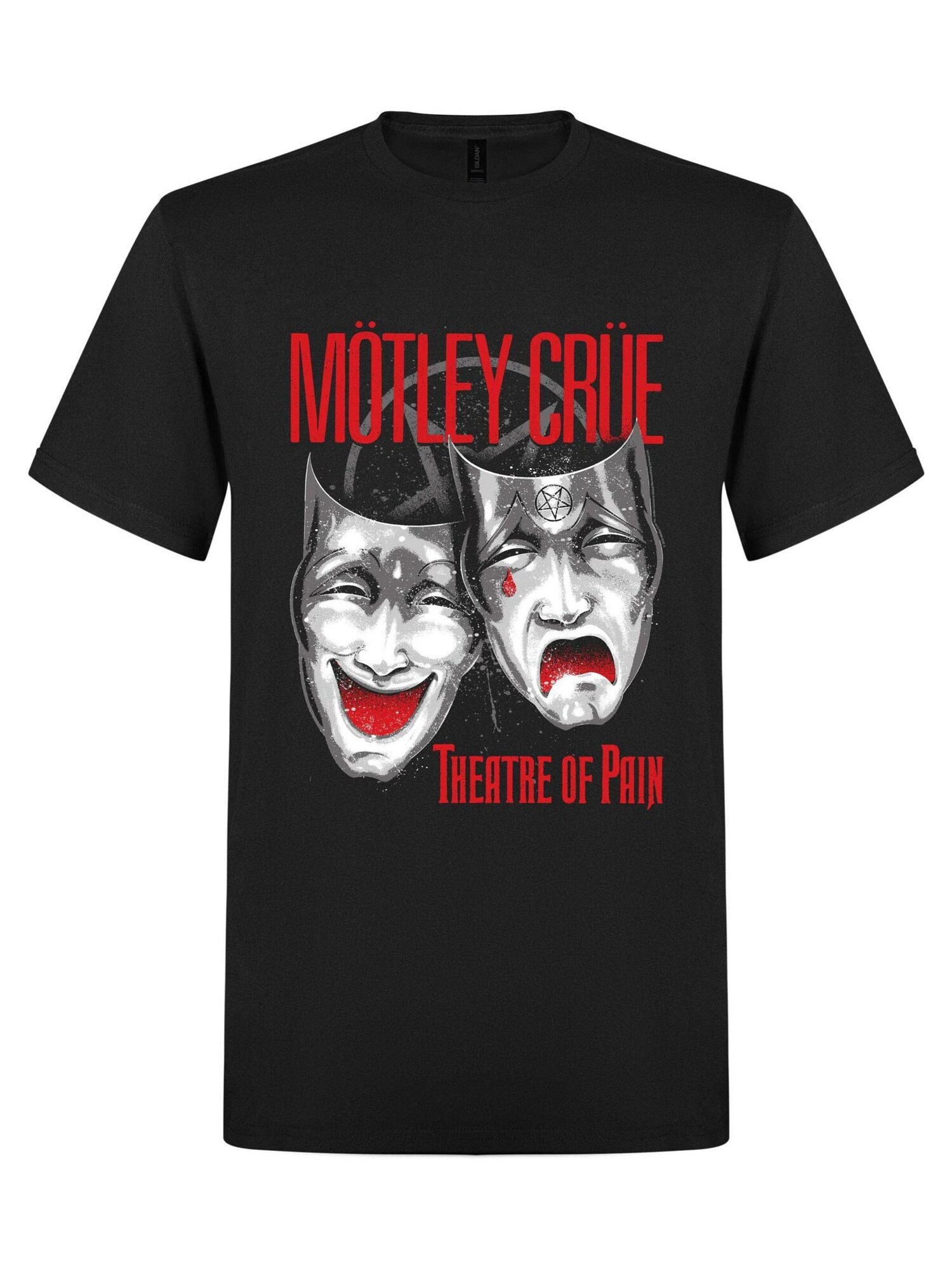 Mötley Crue Camiseta 'Mötley Crue Theatre of Pain T-Shirt' negro – imagen 1
