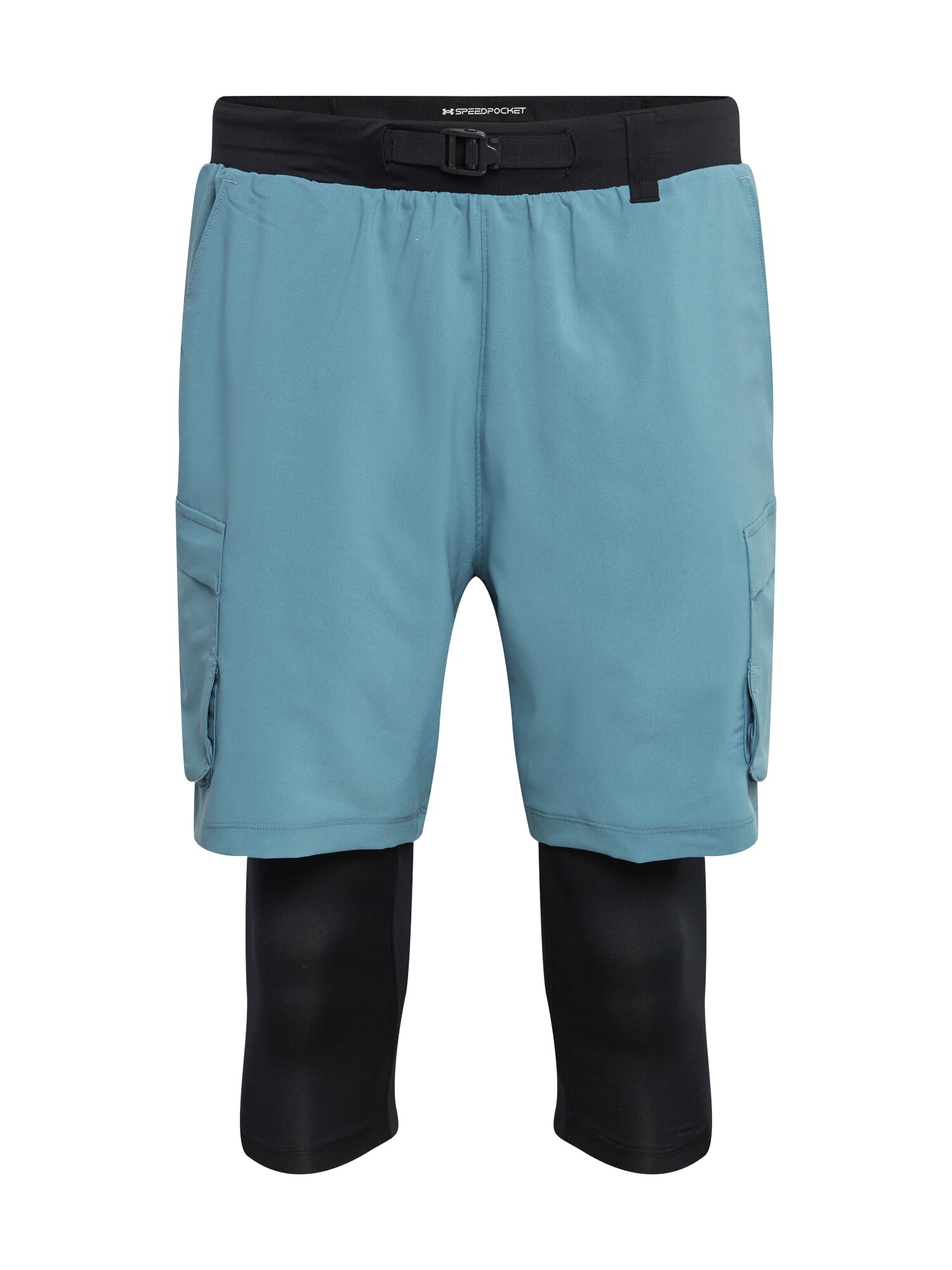 UNDER ARMOUR Sportinės kelnės 'Run Anywhere 2in1'  mėlyna