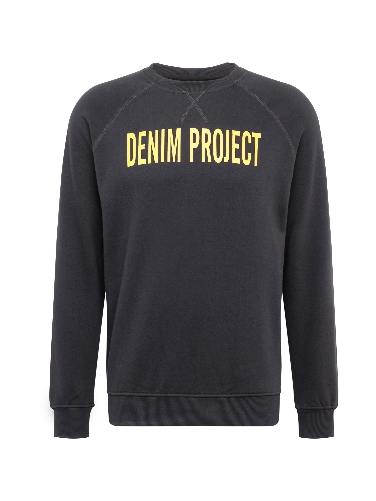 Denim Project Megztinis be užsegimo 'DPIKER'  tamsiai mėlyna / geltona