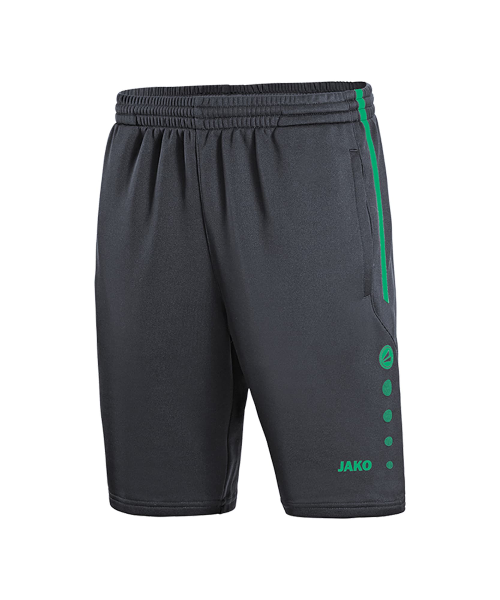 JAKO Pantaloni sport Active 2  gri / verde
