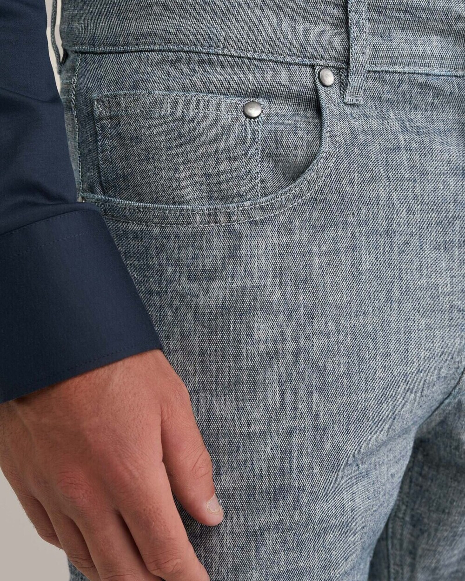 WE Fashion Nohavice kamenná (obrázok 4)