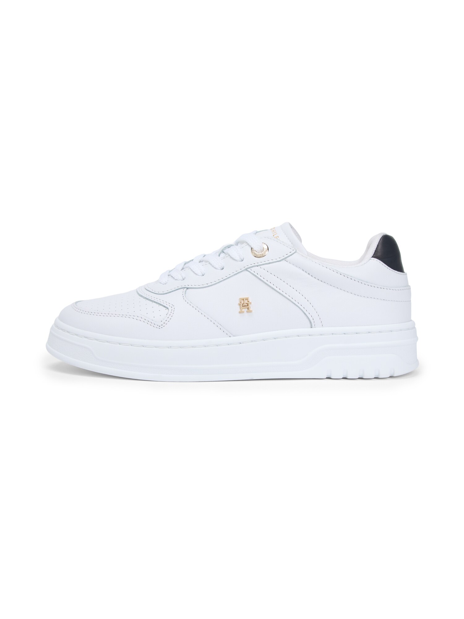 TOMMY HILFIGER Niske tenisice  crna / bijela