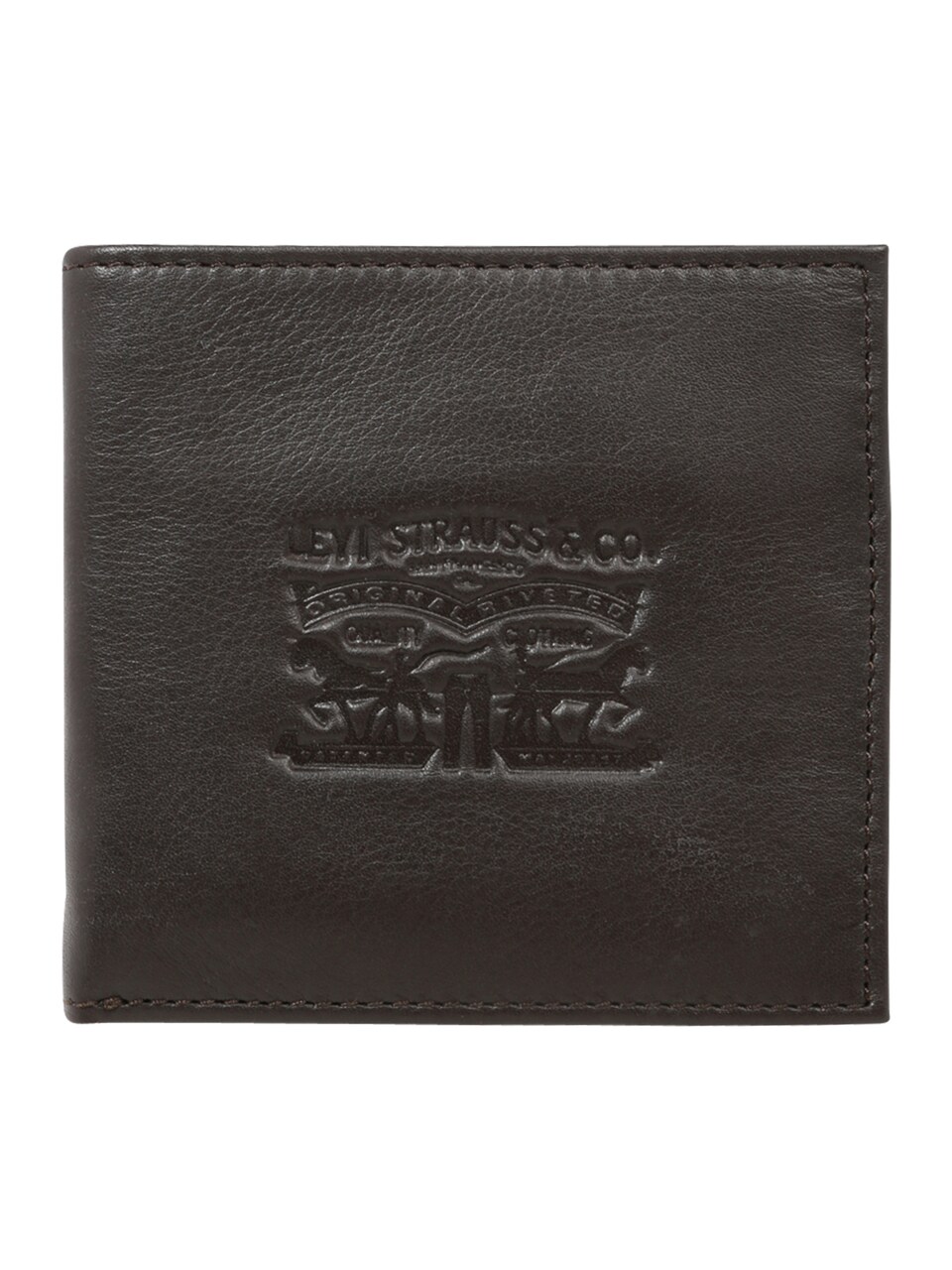 Plånbok 'Vintage Two Horse Bifold Coin Wallet'
