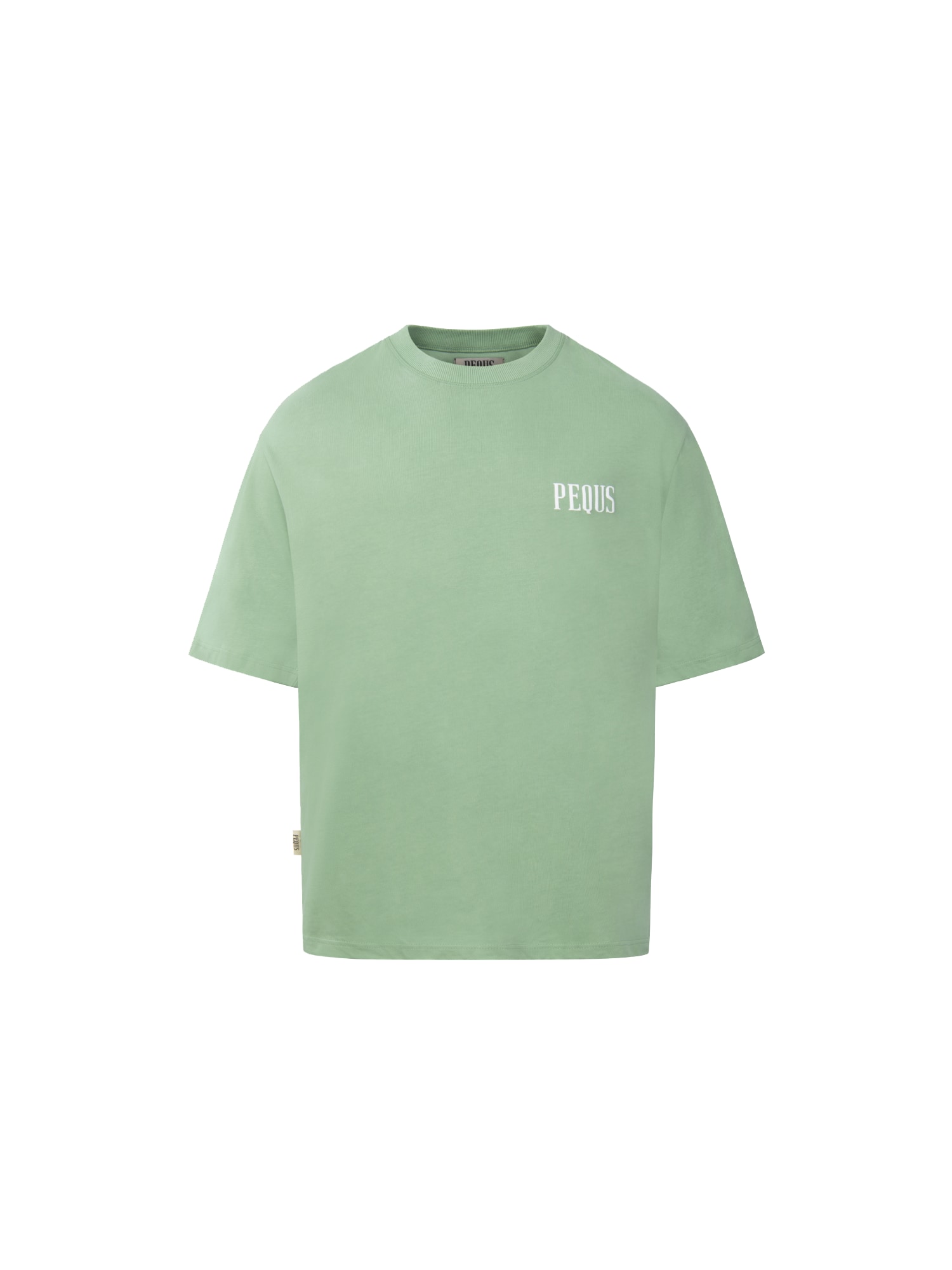 Pequs Marškinėliai šviesiai žalia / balta