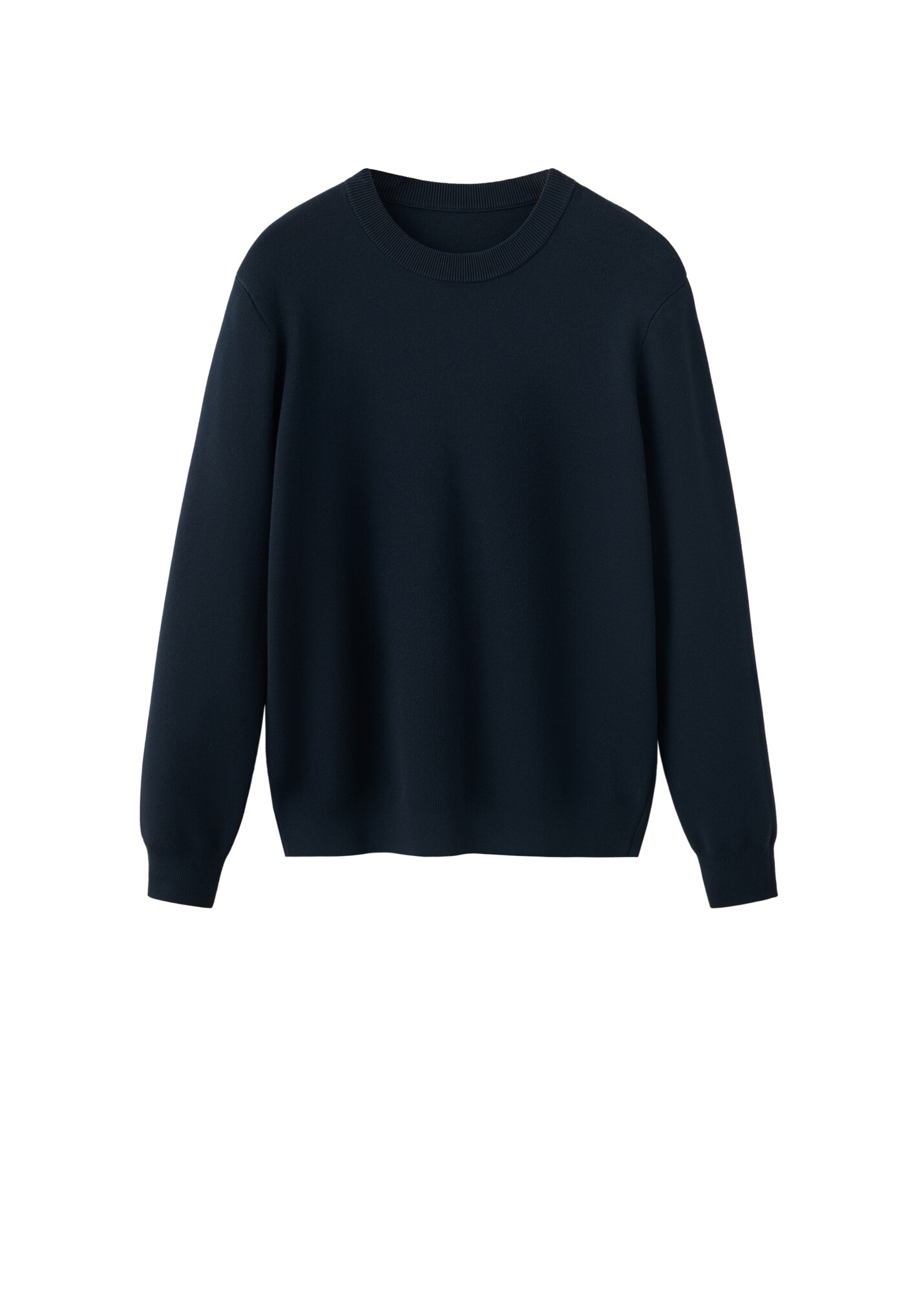 MANGO MAN Pulover LUXUS bleumarin