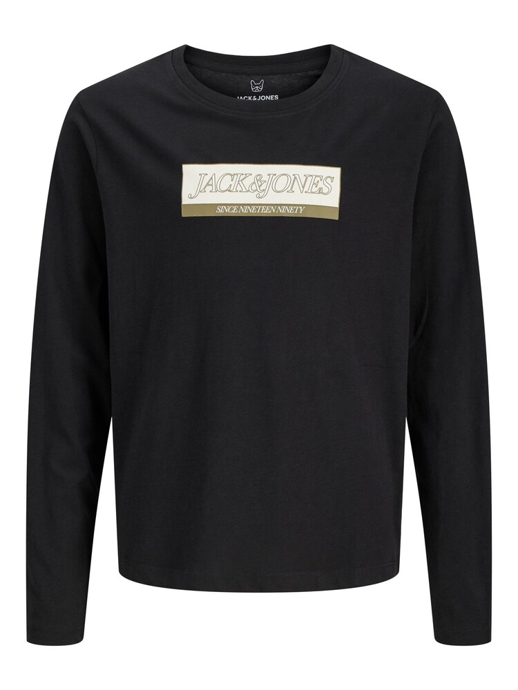 Jack & Jones Junior Shirt Jungen Größe 164 braun / schwarz / weiß