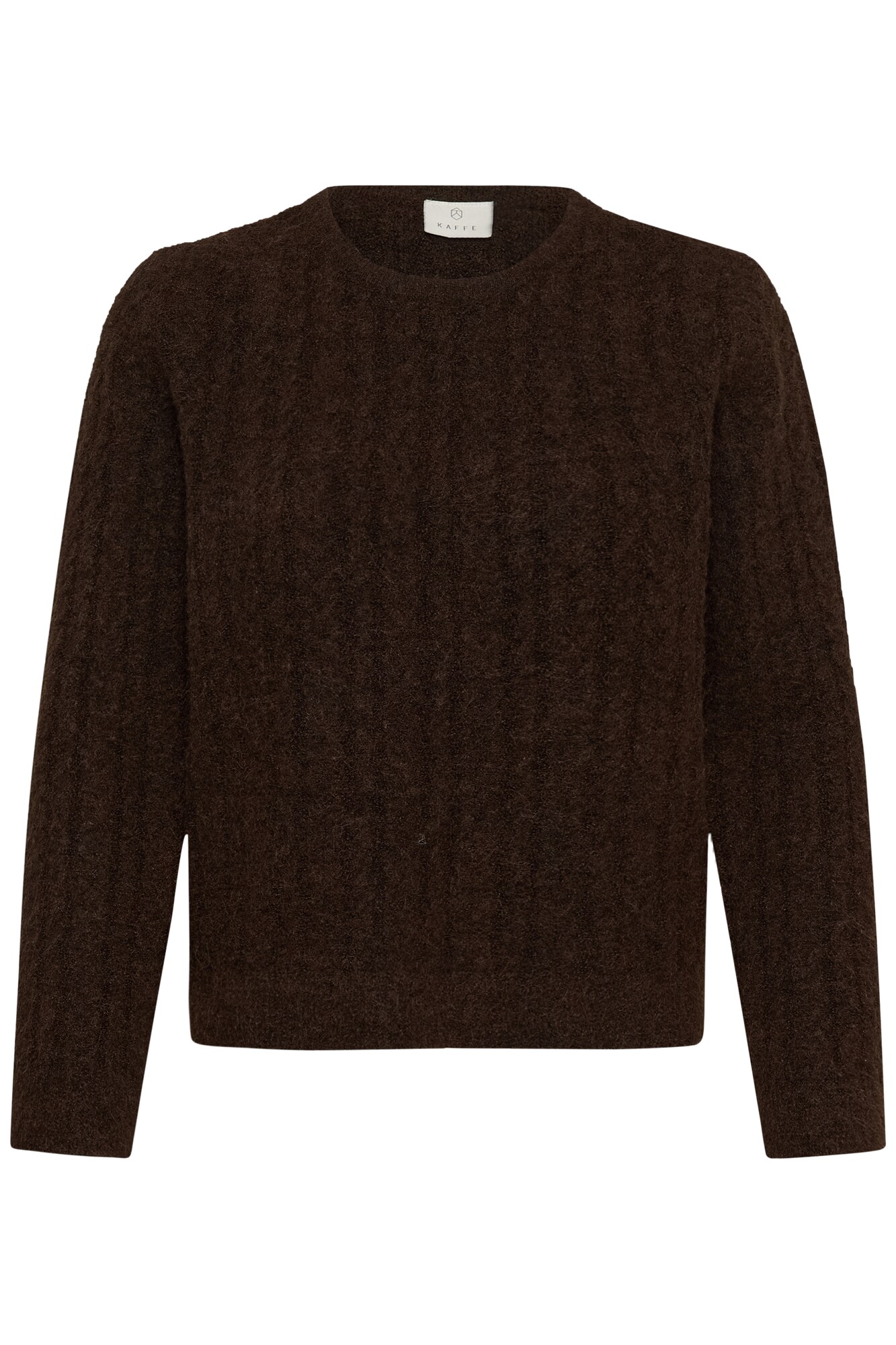 Kaffe Jersey 'KAMelanie' marrón oscuro