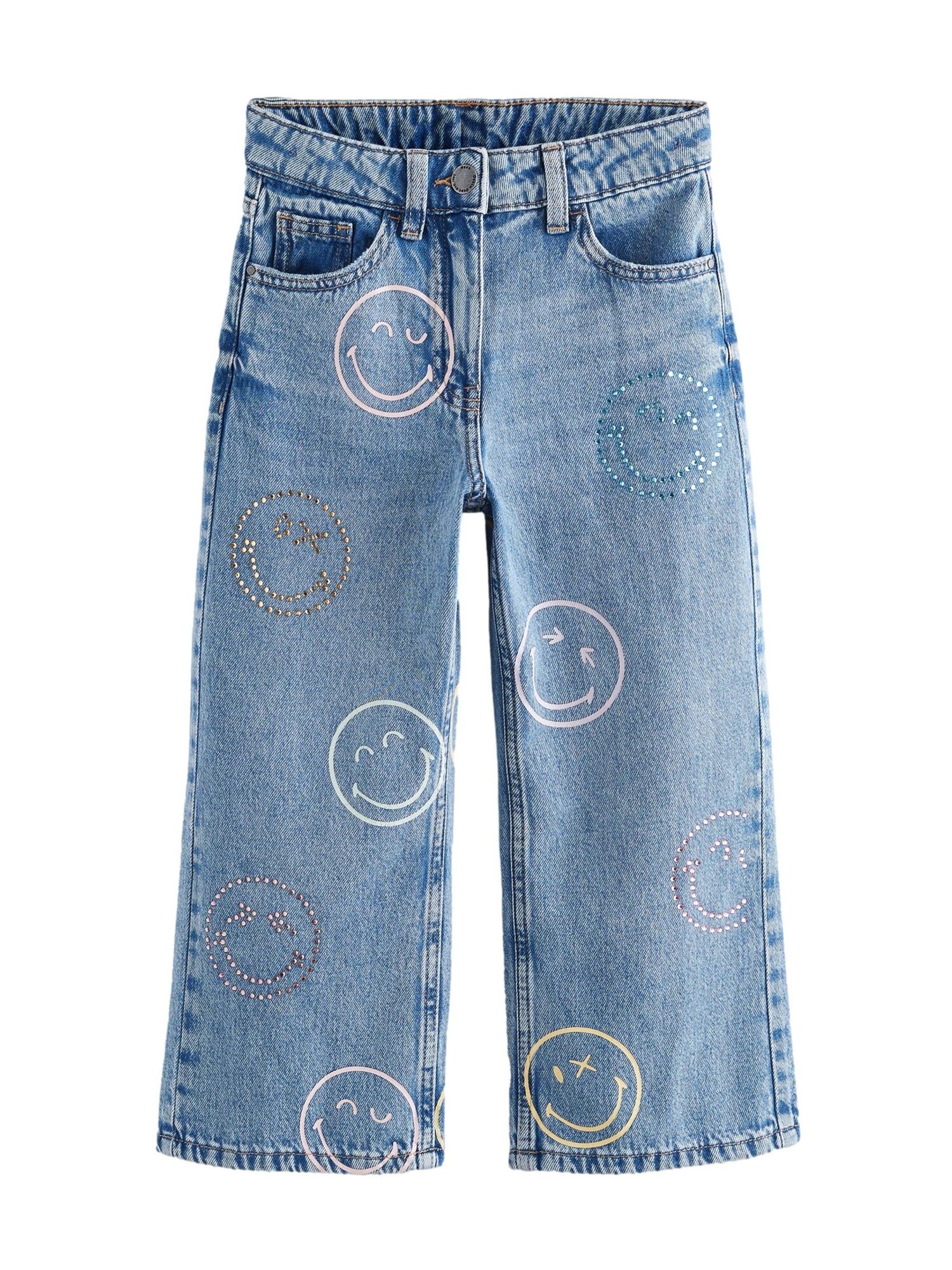 Next Jeans SmileyWorld  albastru / mai multe culori