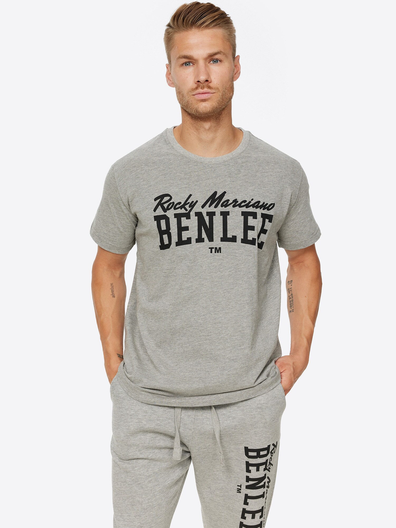 Benlee Póló 'DONLEY'  szürke / fekete termék 2. képe