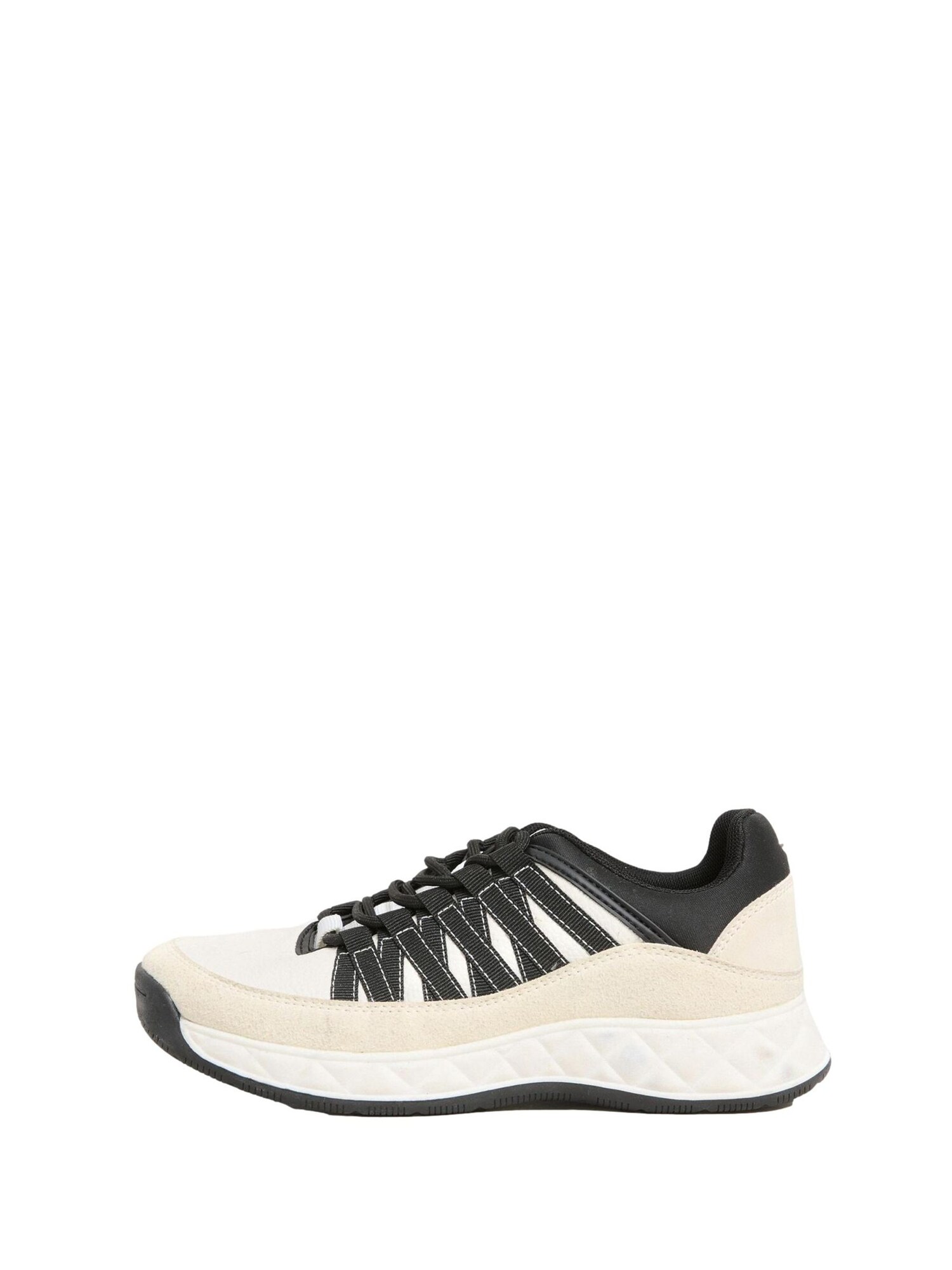 Lipsy Sneaker low  crem / negru / alb