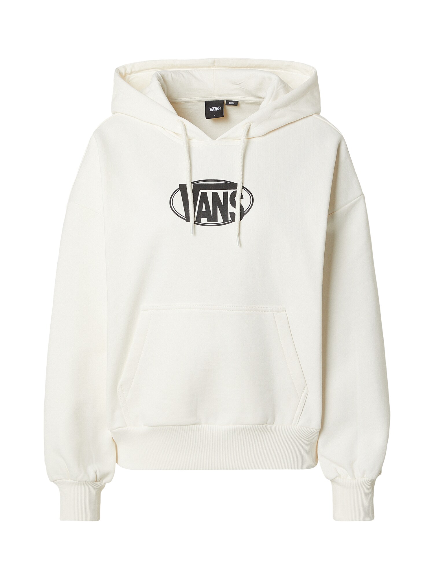 VANS Bluză de molton  crem / negru