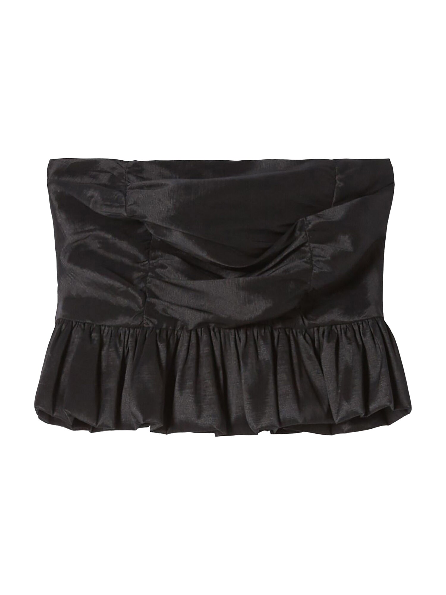 Bershka Top  čierna