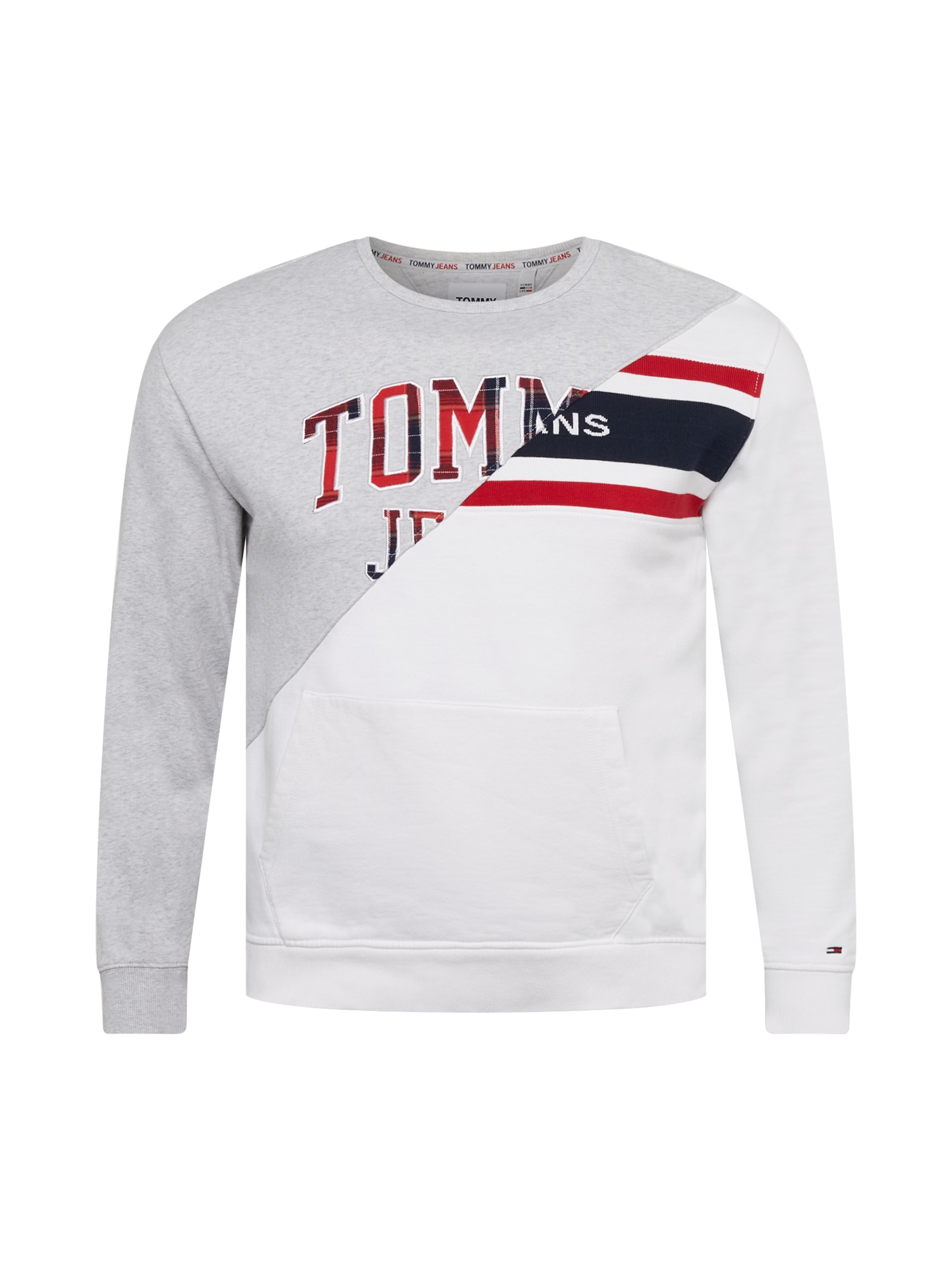 Tommy Remixed Sweatshirt  navy / acinzentado / vermelho / branco