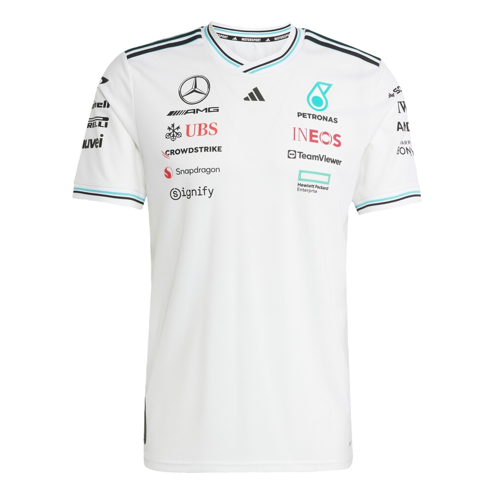 ADIDAS PERFORMANCE Funktionsshirt 'Mercedes - AMG Petronas Formula One Team' Herren Größe XS mint / schwarz / weiß